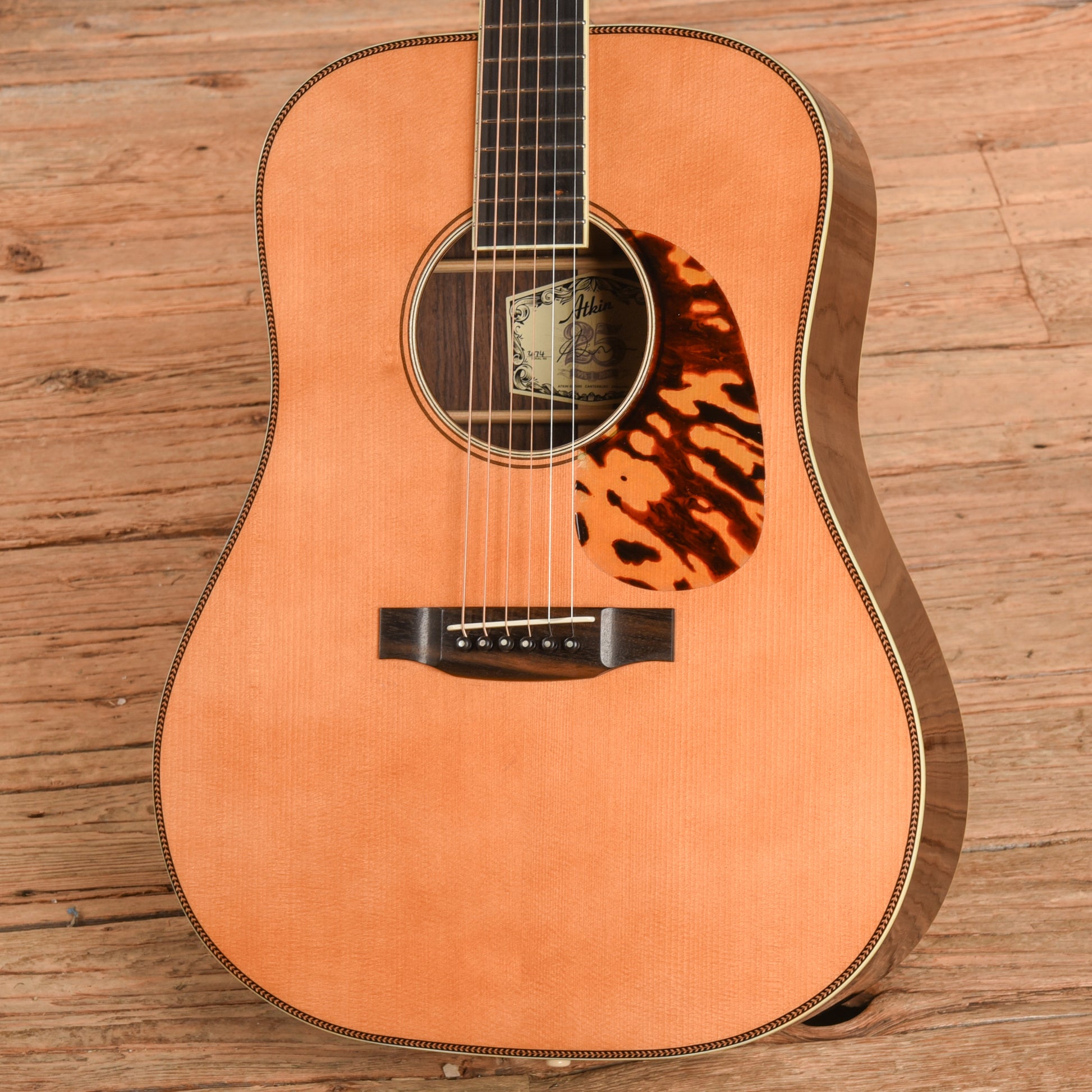 Atkin White Rice Natural 2022 Acoustic Guitars / Dreadnought