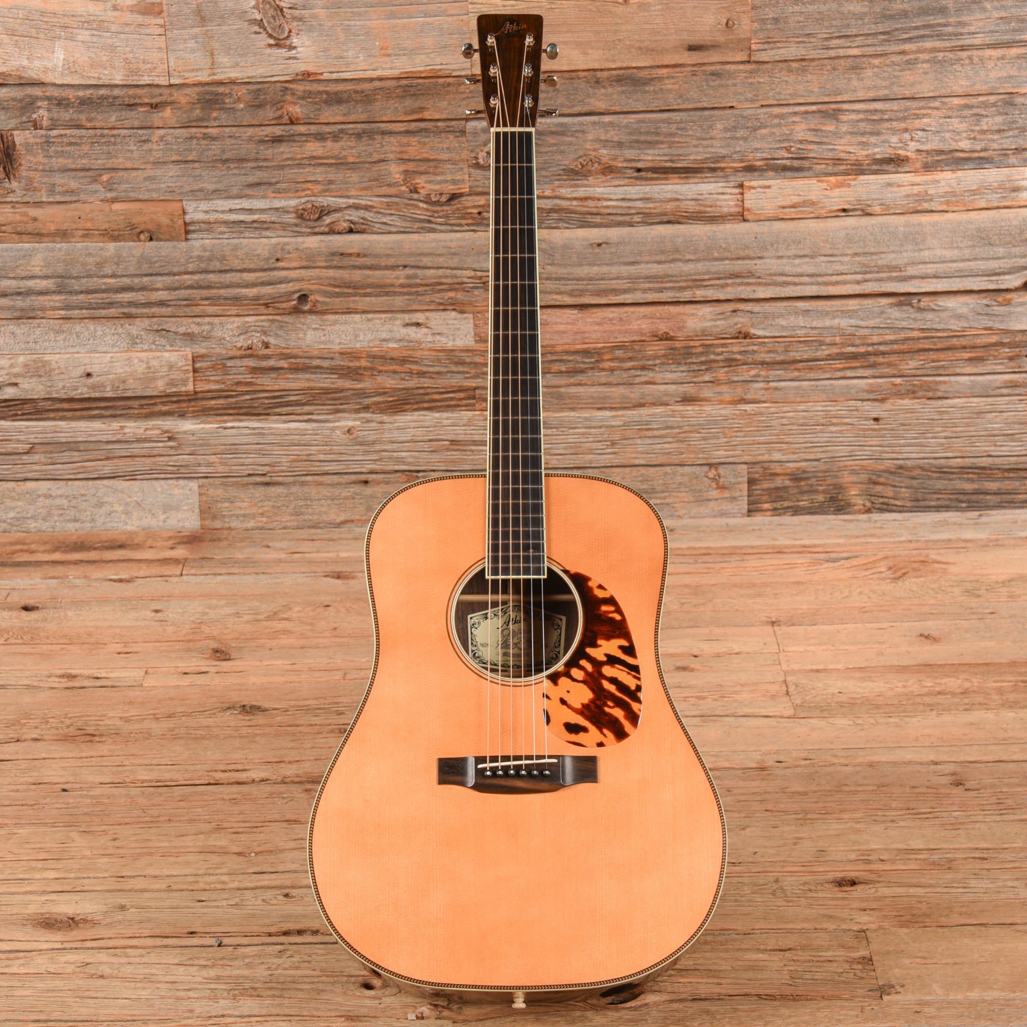 Atkin White Rice Natural 2022 Acoustic Guitars / Dreadnought
