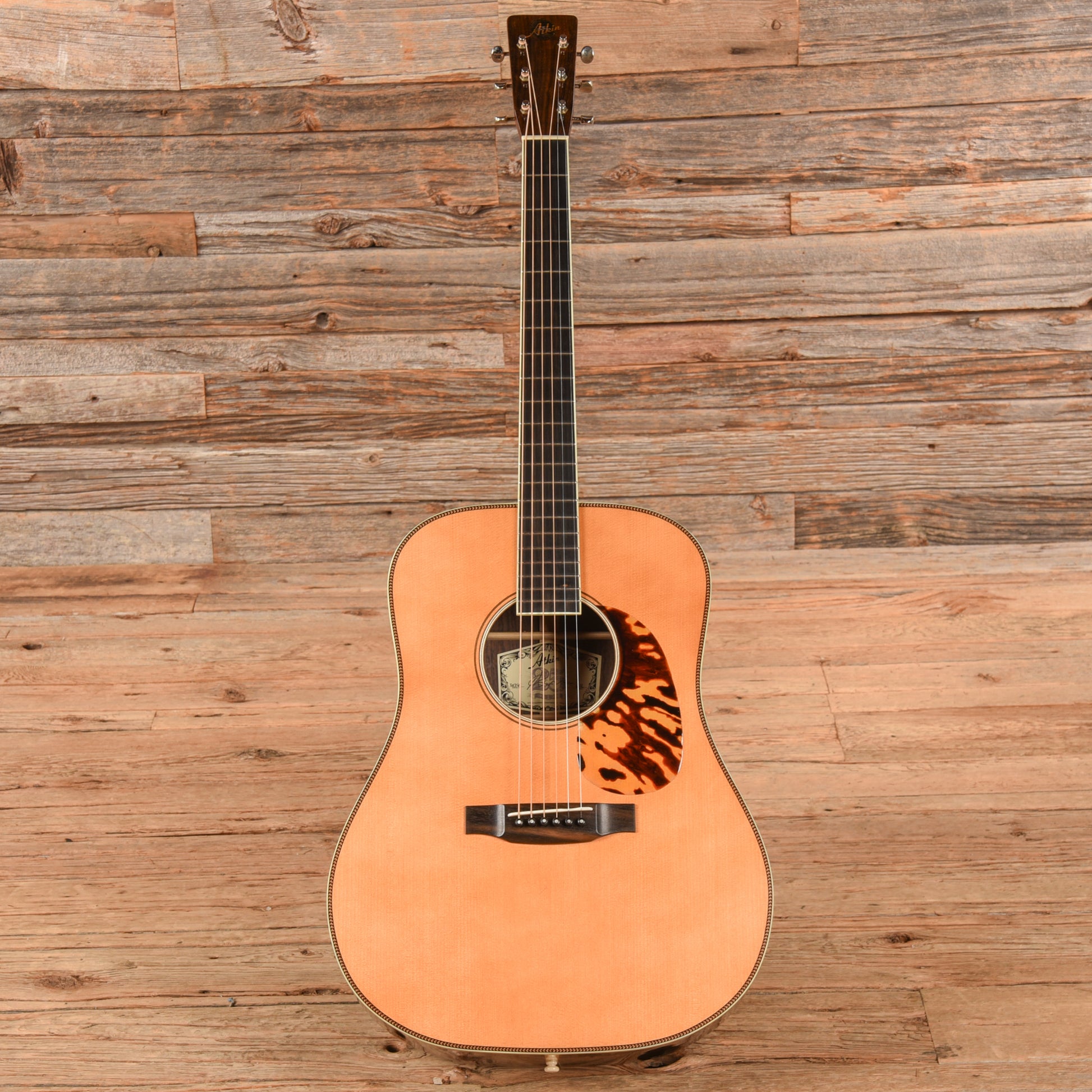 Atkin White Rice Natural 2022 Acoustic Guitars / Dreadnought