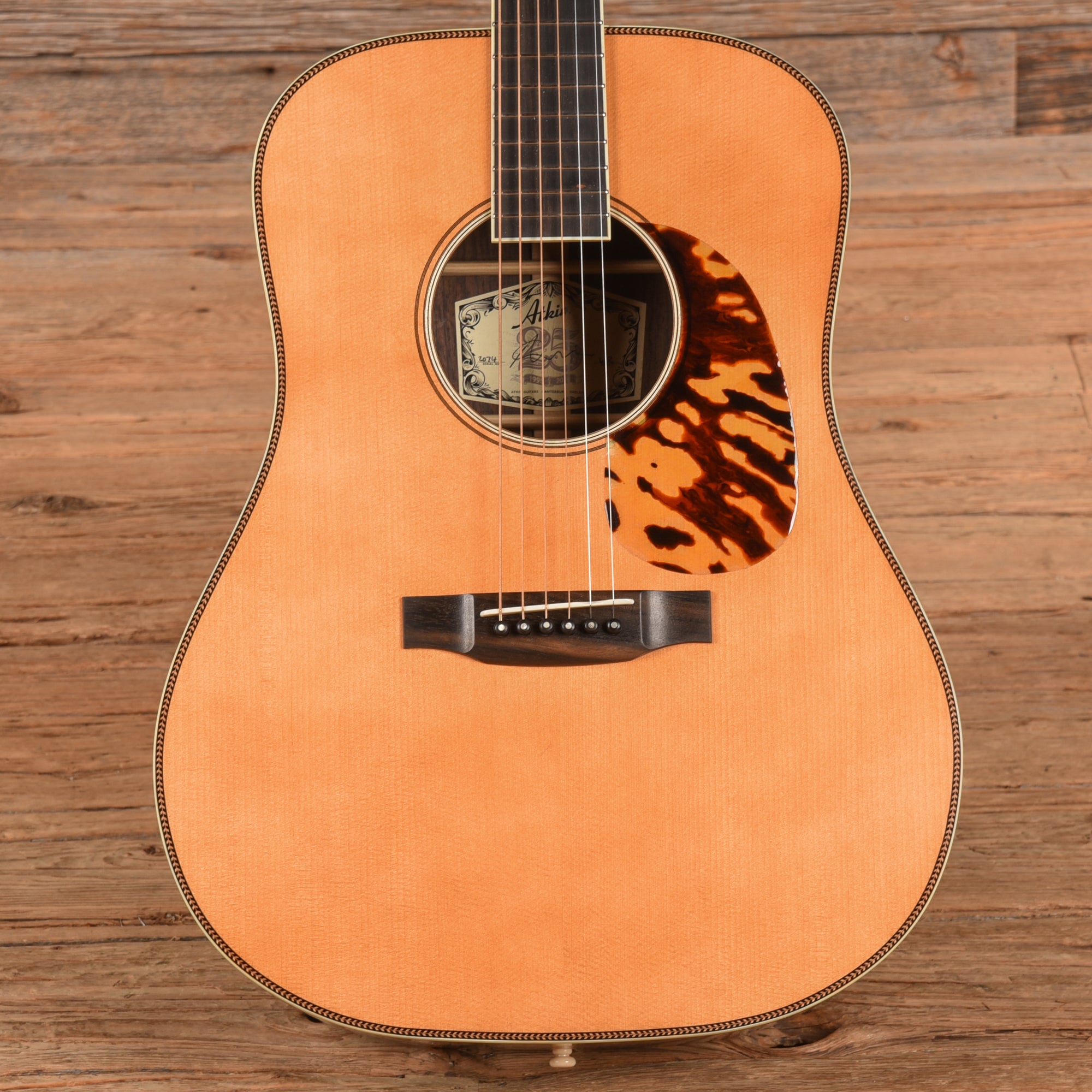 Atkin White Rice Natural 2022 Acoustic Guitars / Dreadnought