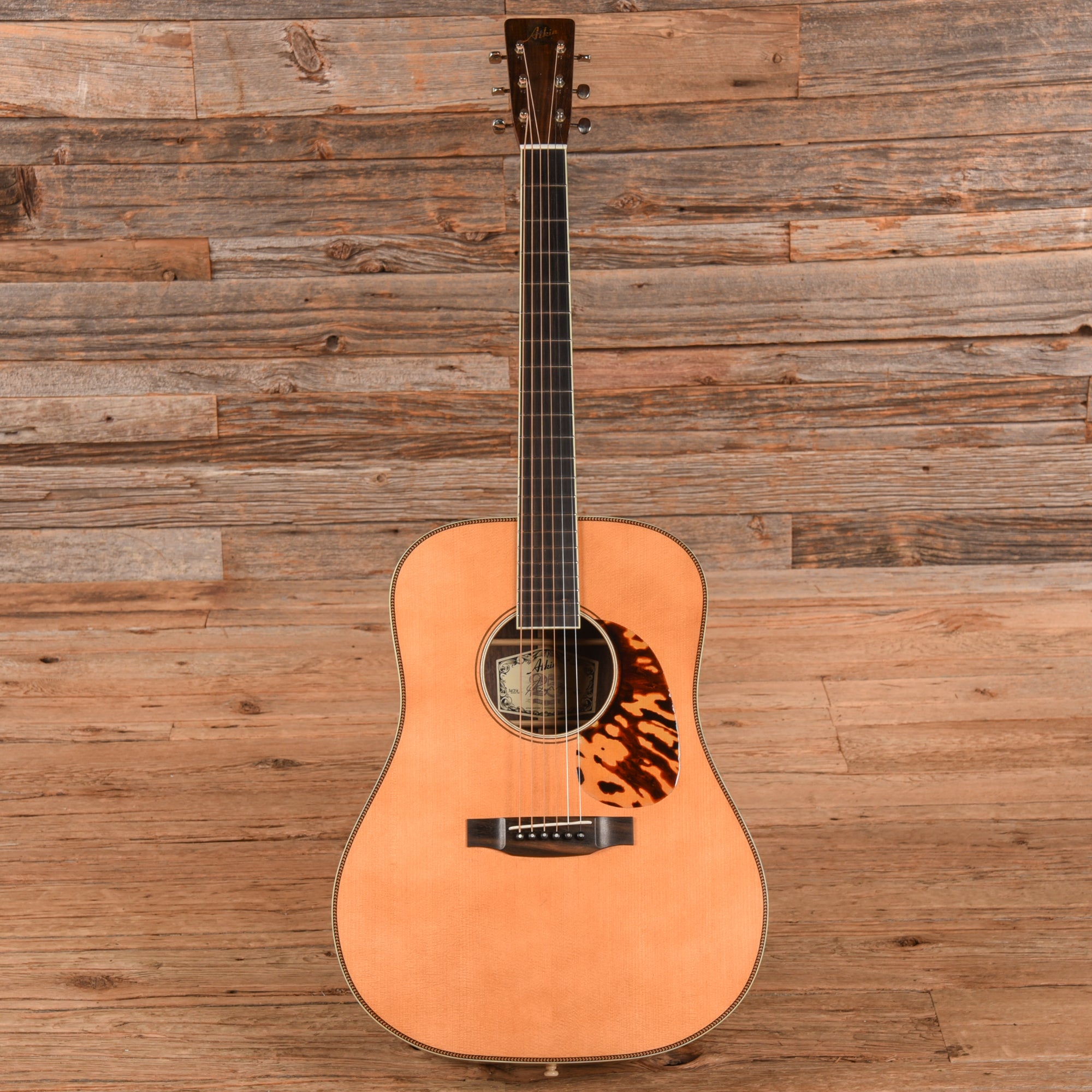 Atkin White Rice Natural 2022 Acoustic Guitars / Dreadnought