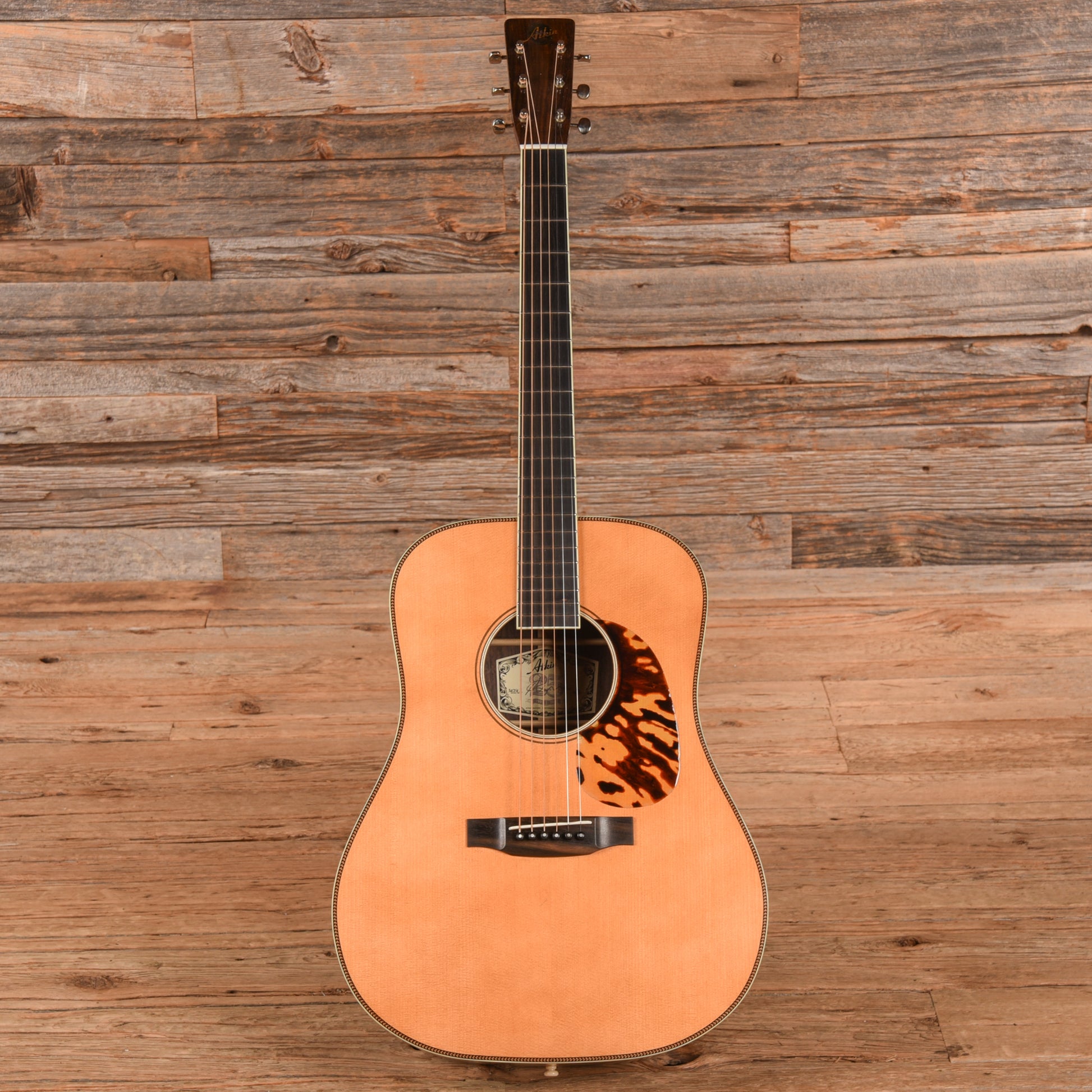 Atkin White Rice Natural 2022 Acoustic Guitars / Dreadnought