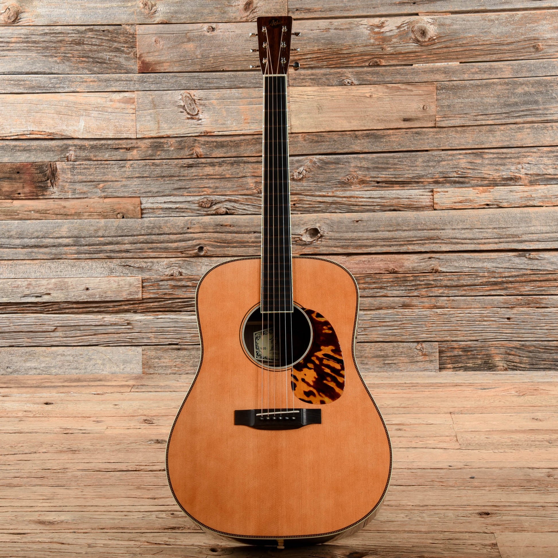 Atkin White Rice Natural Acoustic Guitars / Dreadnought