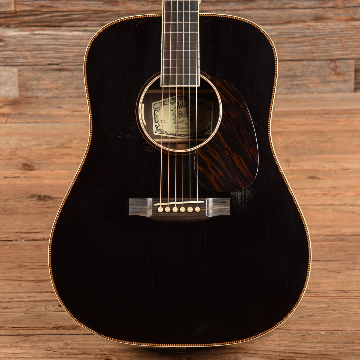 Atkin WR-A White Rice Black Acoustic Guitars / Dreadnought