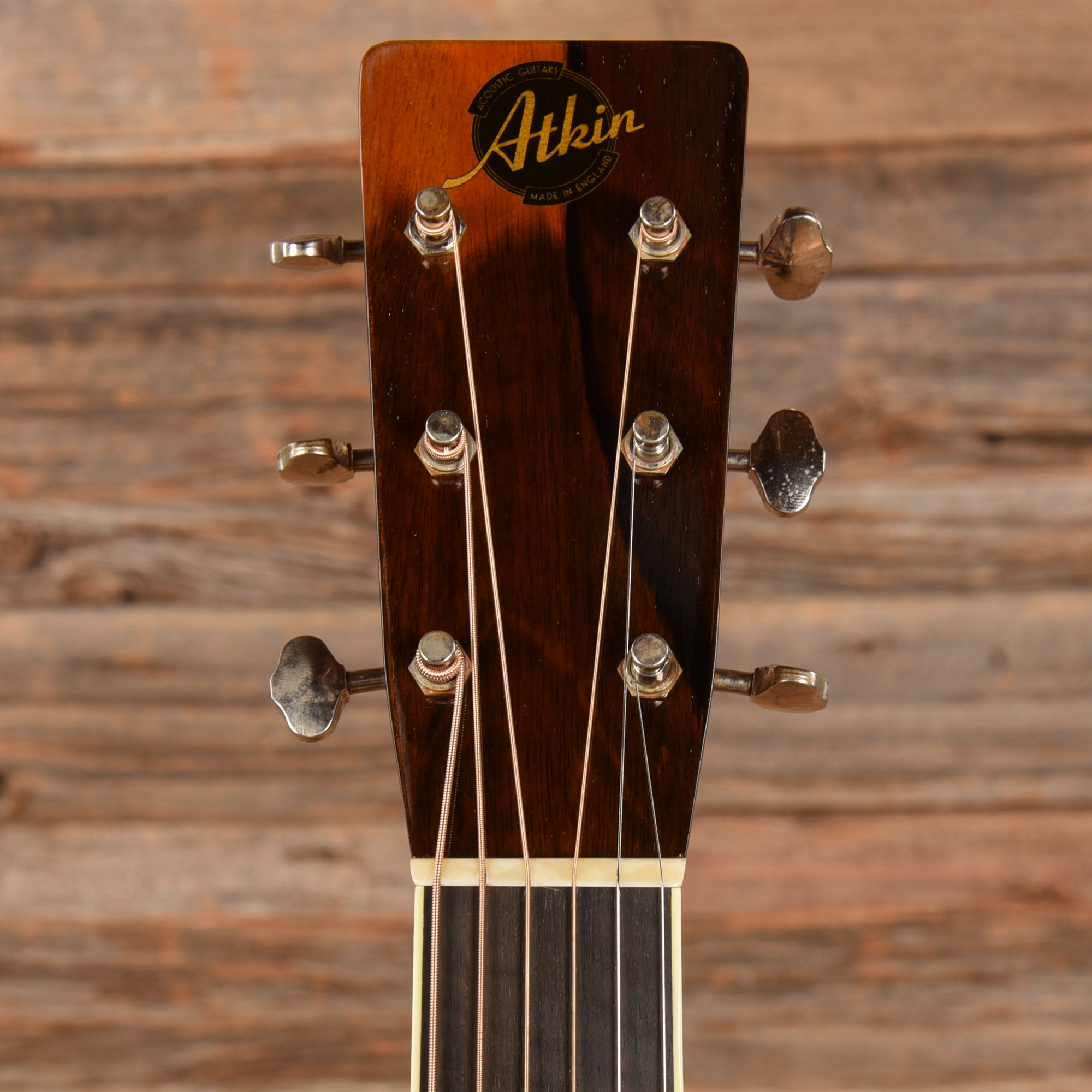 Atkin WR-A White Rice Black Acoustic Guitars / Dreadnought