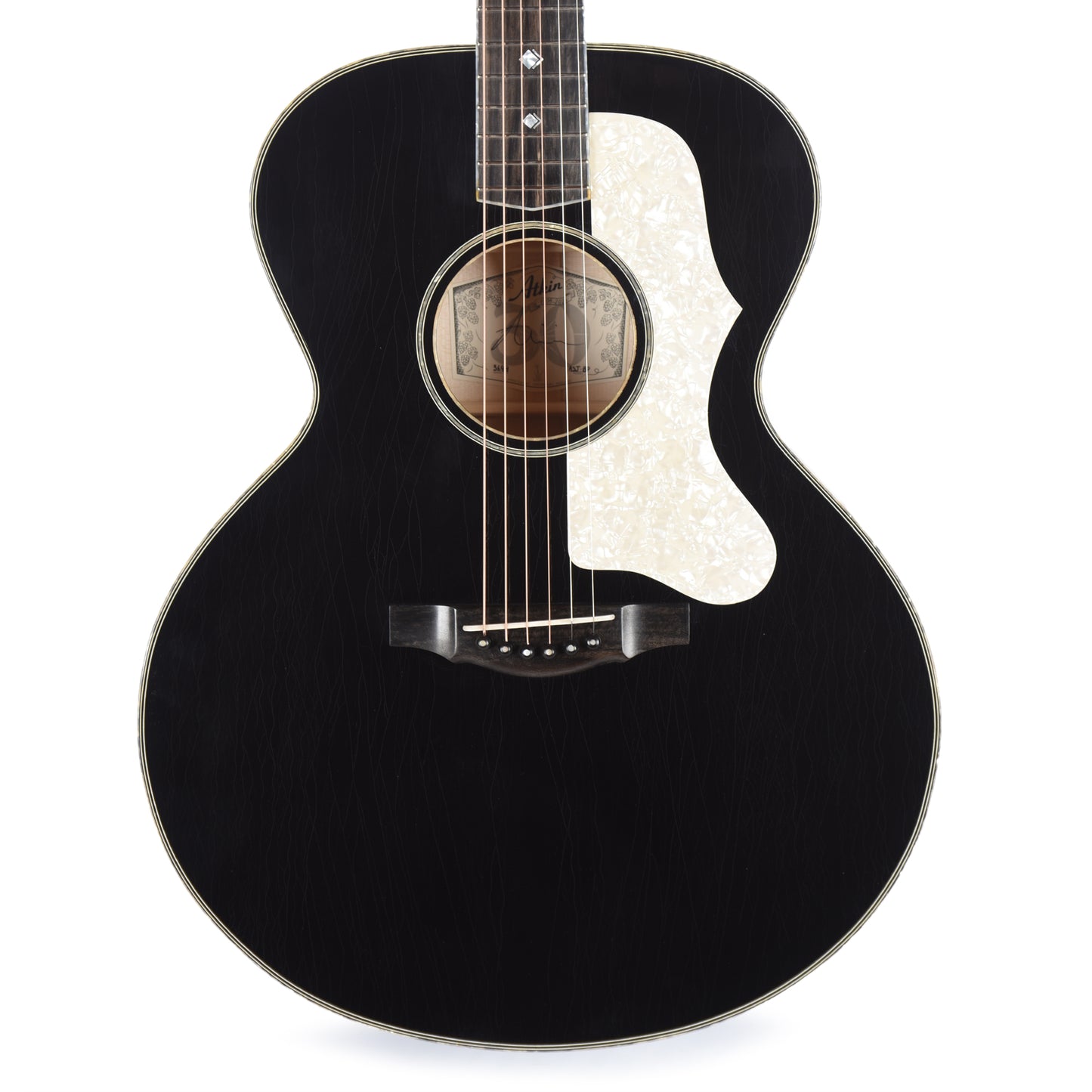 Atkin ASJ Aged Black Pearl Baked Sitka/Maple Acoustic Guitars / Jumbo