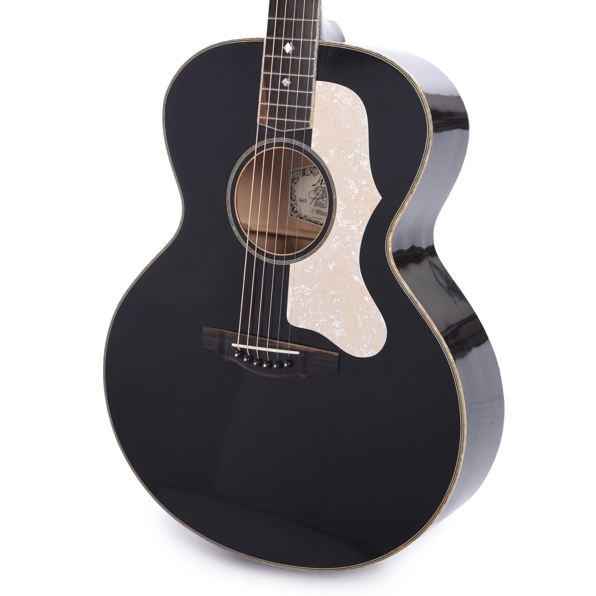 Atkin ASJ Aged Black Pearl Baked Sitka/Maple Acoustic Guitars / Jumbo