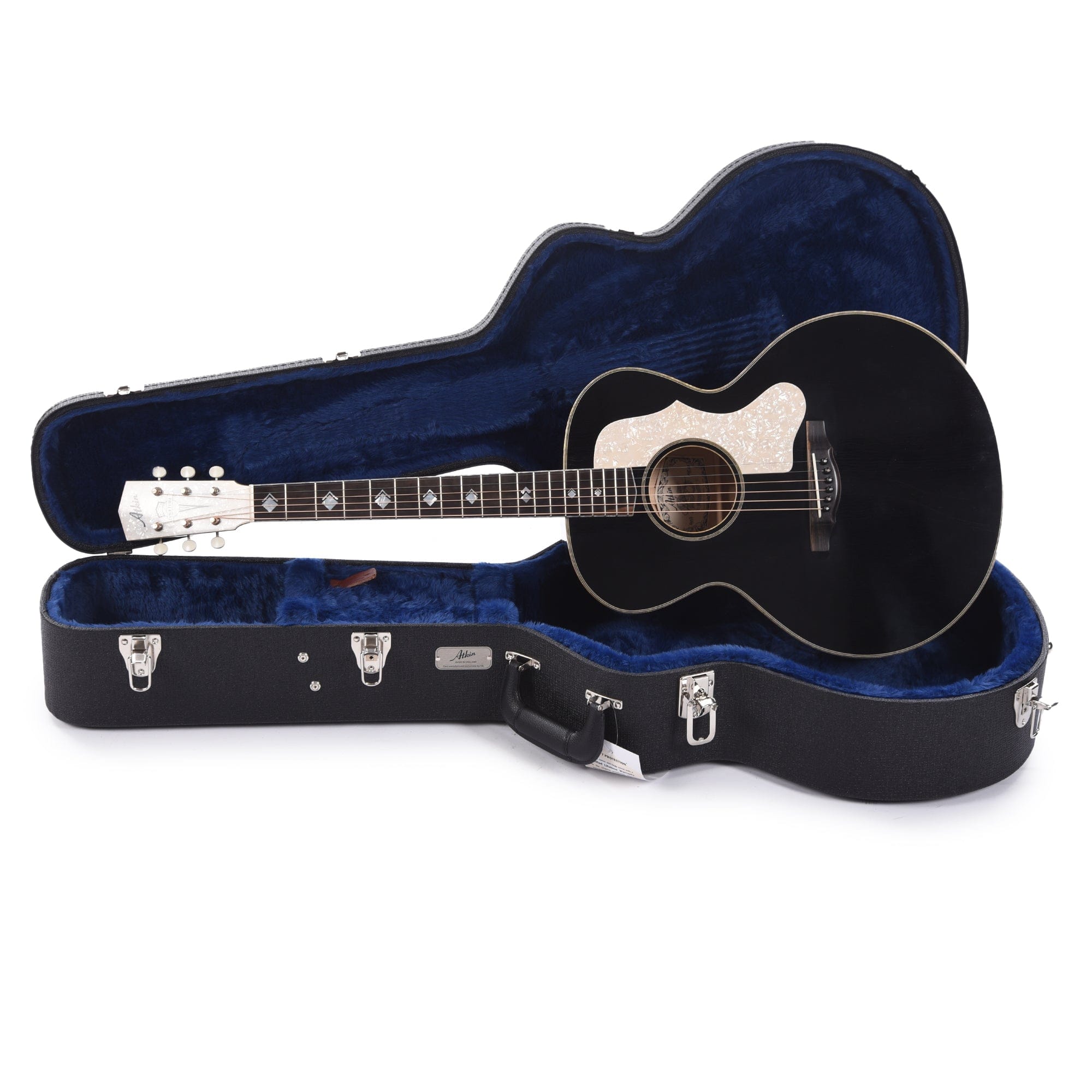 Atkin ASJ Aged Black Pearl Baked Sitka/Maple Acoustic Guitars / Jumbo