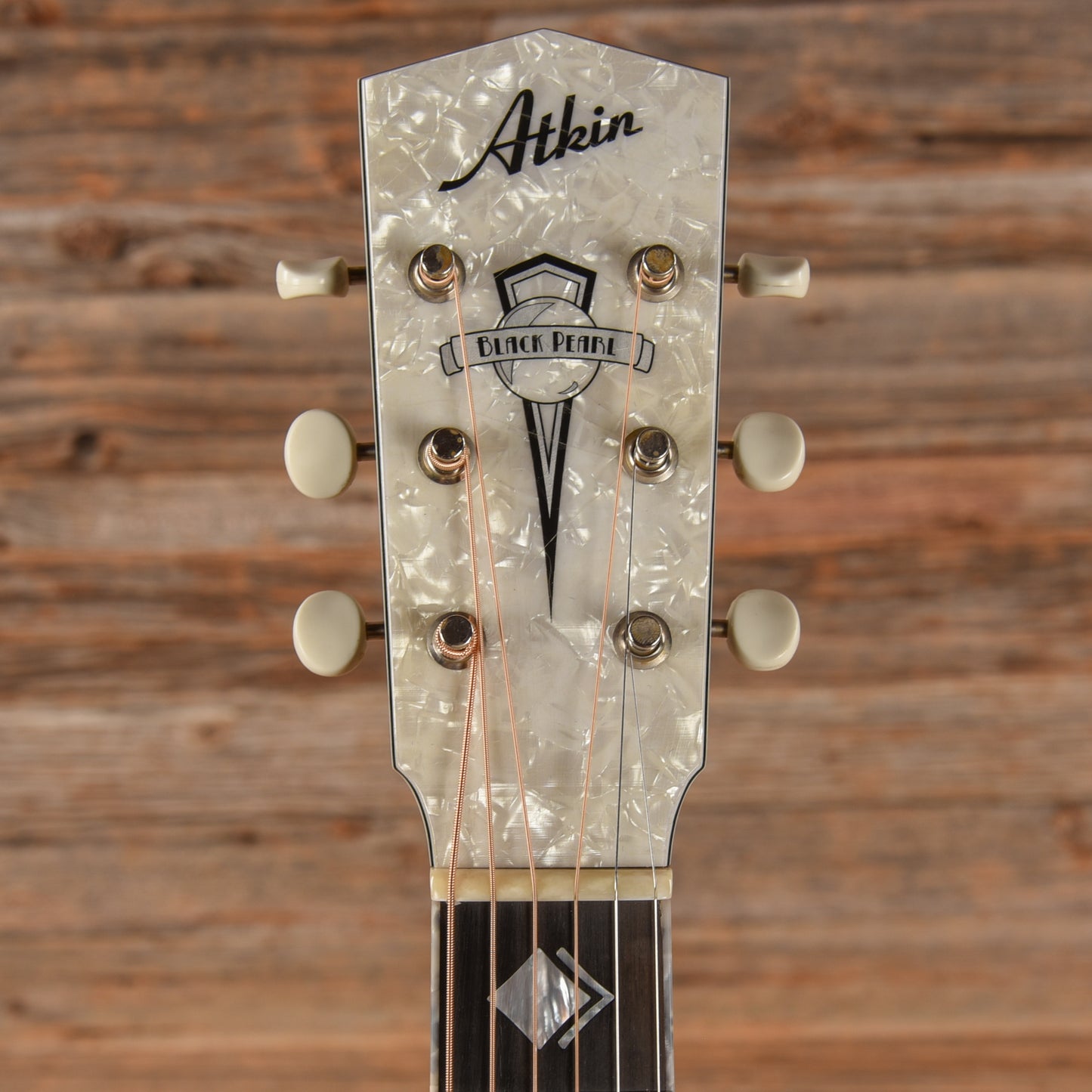Atkin ASJ Black Pearl Aged Black Acoustic Guitars / Jumbo