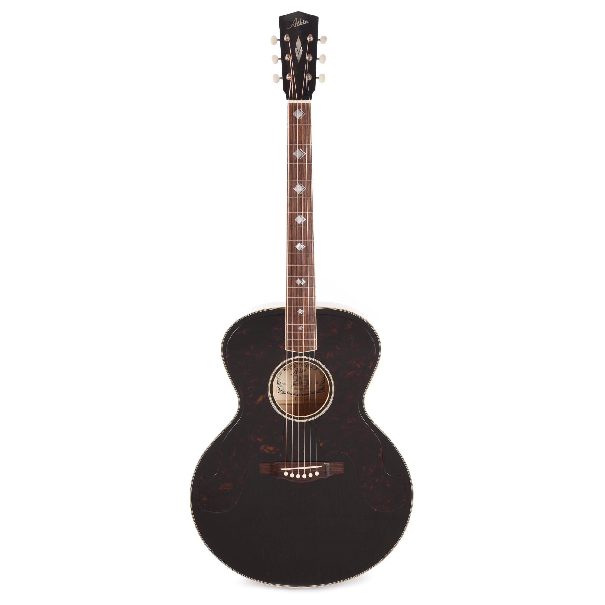Atkin ASJ Custom Sitka/Mahogany Aged Black Acoustic Guitars / Jumbo
