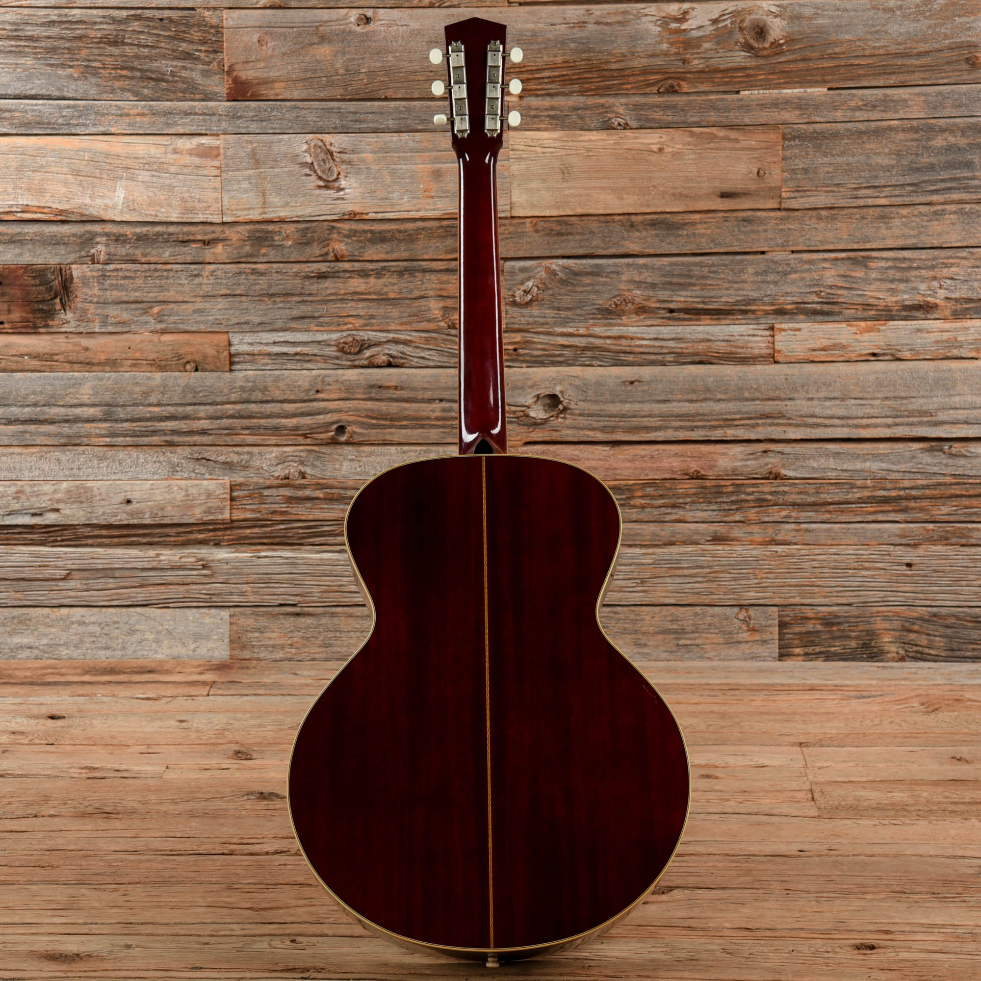 Atkin The ASJ Small Jumbo Aged Baked Sitka/Mahogany w/Cherry Back & No Pickguard Natural Acoustic Guitars / Jumbo