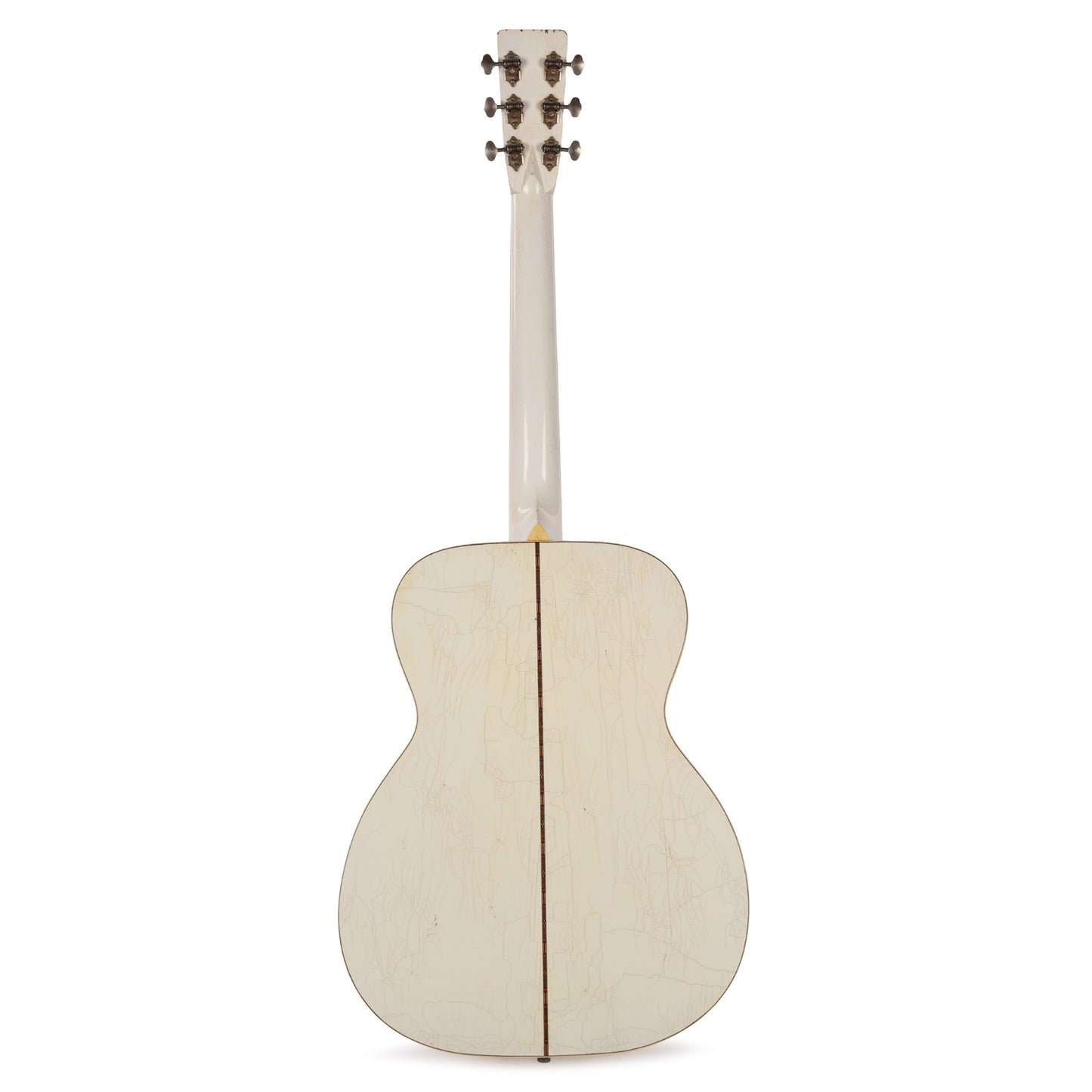 Aktin OM37 Deluxe Baked Sitka/Indian Rosewood Medium Aged White All Over Acoustic Guitars / OM and Auditorium