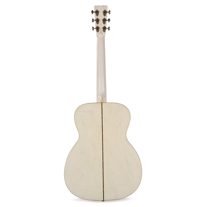 Aktin OM37 Deluxe Baked Sitka/Indian Rosewood Medium Aged White All Over Acoustic Guitars / OM and Auditorium