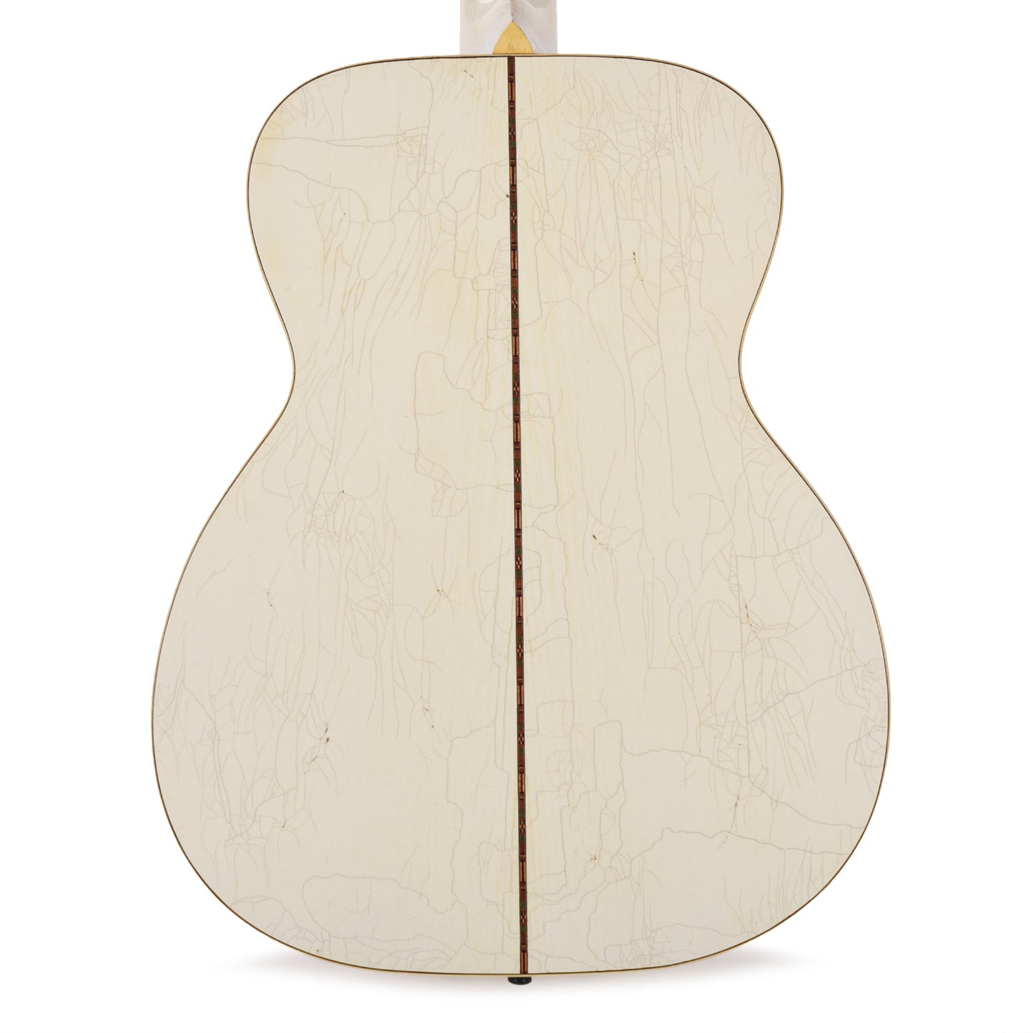Aktin OM37 Deluxe Baked Sitka/Indian Rosewood Medium Aged White All Over Acoustic Guitars / OM and Auditorium