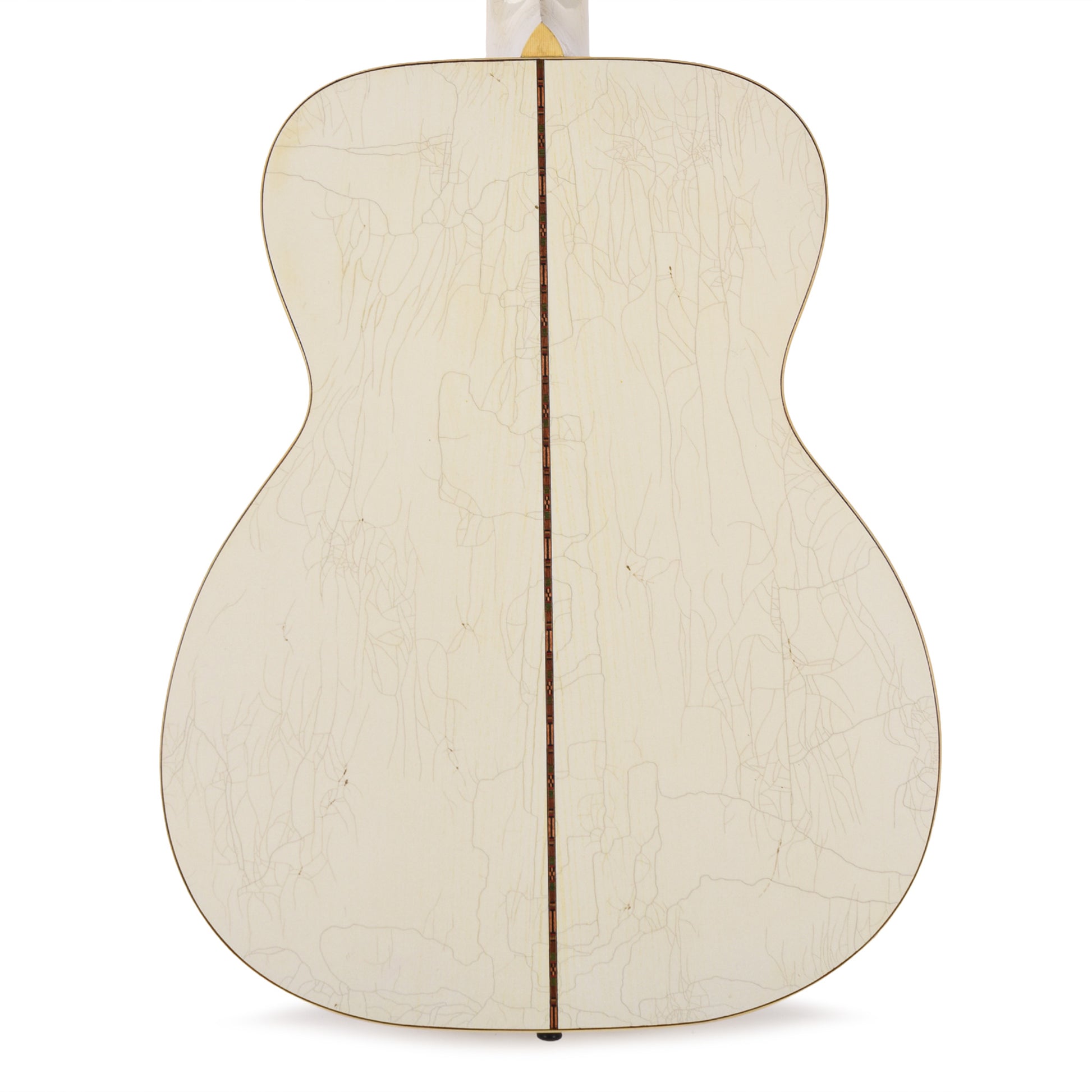 Aktin OM37 Deluxe Baked Sitka/Indian Rosewood Medium Aged White All Over Acoustic Guitars / OM and Auditorium