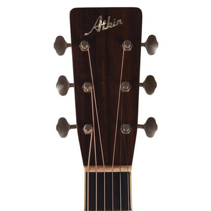 Aktin OM37 Deluxe Baked Sitka/Indian Rosewood Medium Aged White All Over Acoustic Guitars / OM and Auditorium