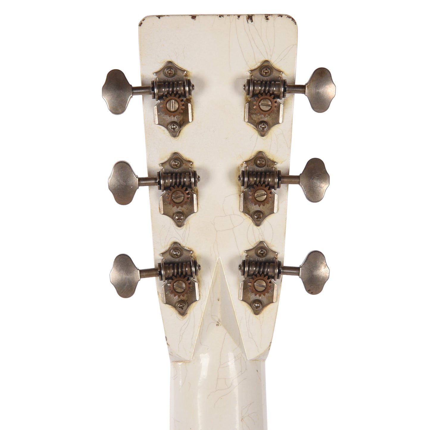 Aktin OM37 Deluxe Baked Sitka/Indian Rosewood Medium Aged White All Over Acoustic Guitars / OM and Auditorium