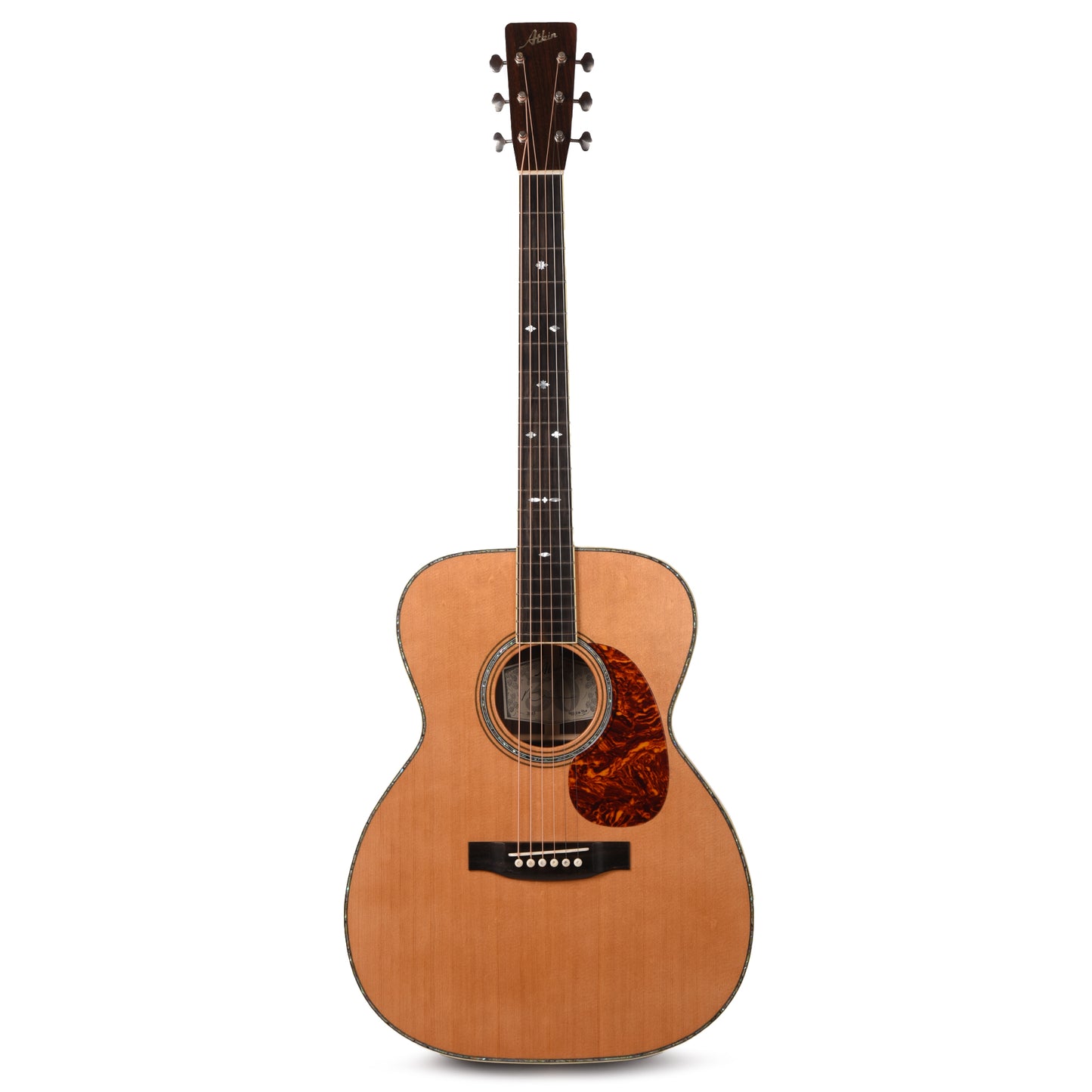 Atkin 00037 Deluxe Baked Sitka/Rosewood Aged Natural Acoustic Guitars / OM and Auditorium