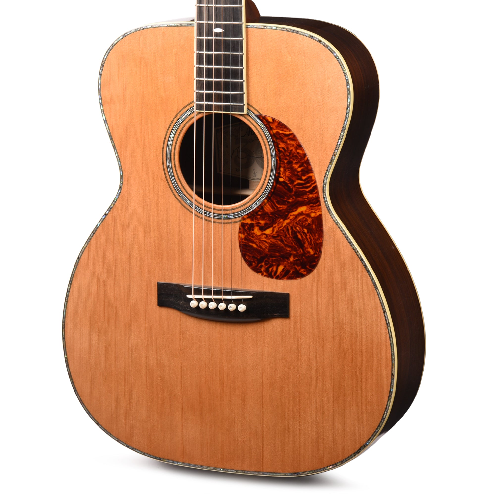 Atkin 00037 Deluxe Baked Sitka/Rosewood Aged Natural Acoustic Guitars / OM and Auditorium