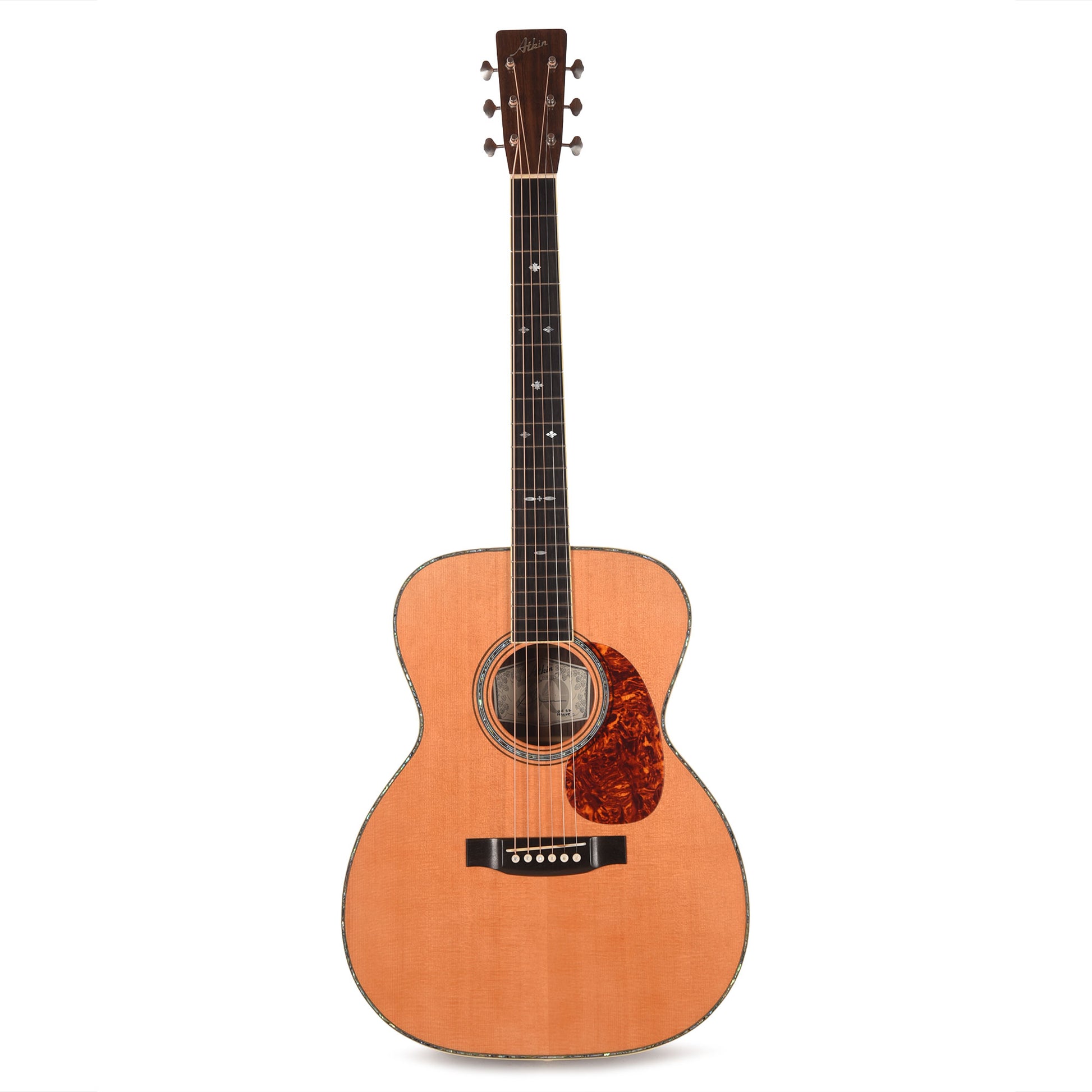 Atkin 00037 Deluxe Baked Sitka/Rosewood Aged Natural Acoustic Guitars / OM and Auditorium