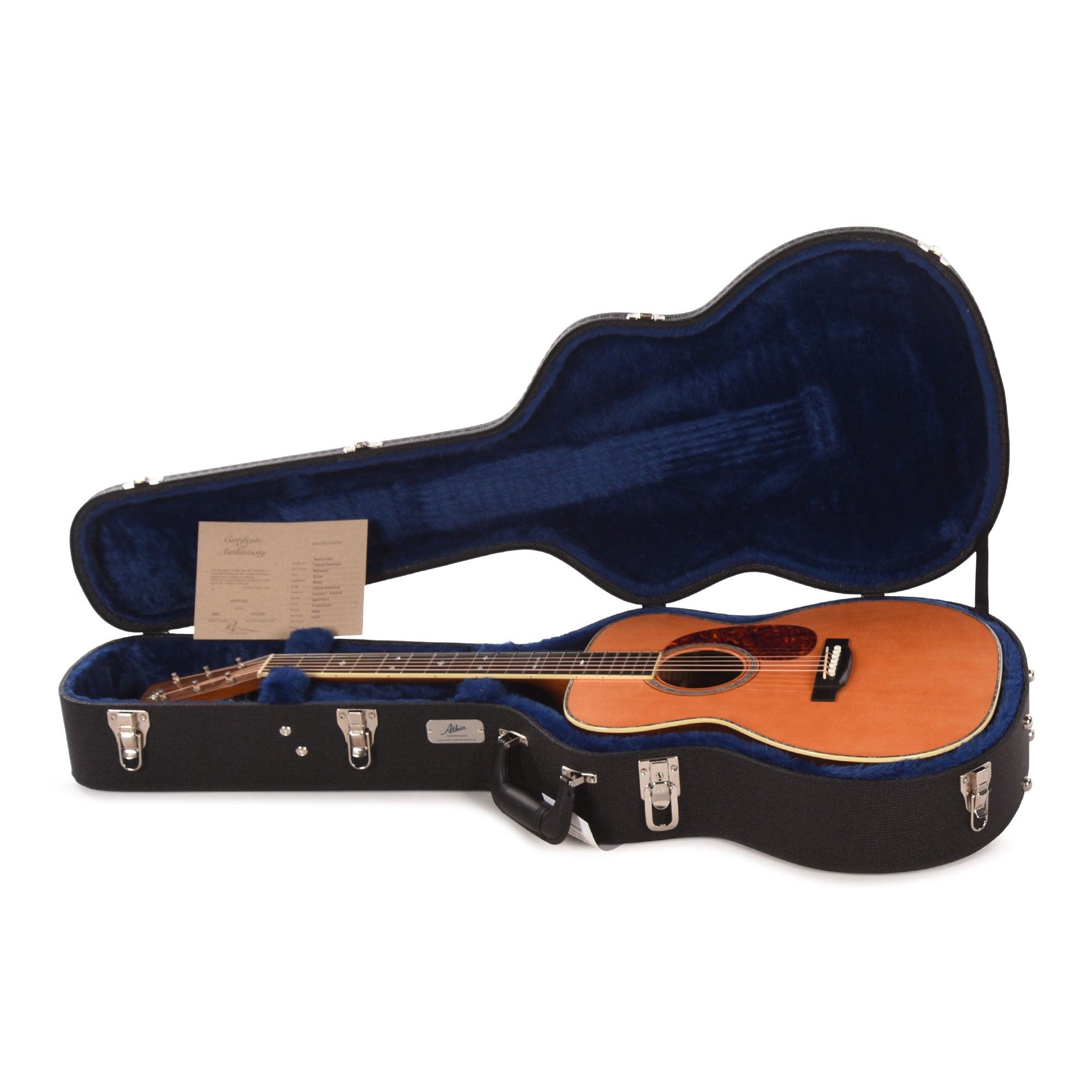 Atkin 00037 Deluxe Baked Sitka/Rosewood Aged Natural Acoustic Guitars / OM and Auditorium
