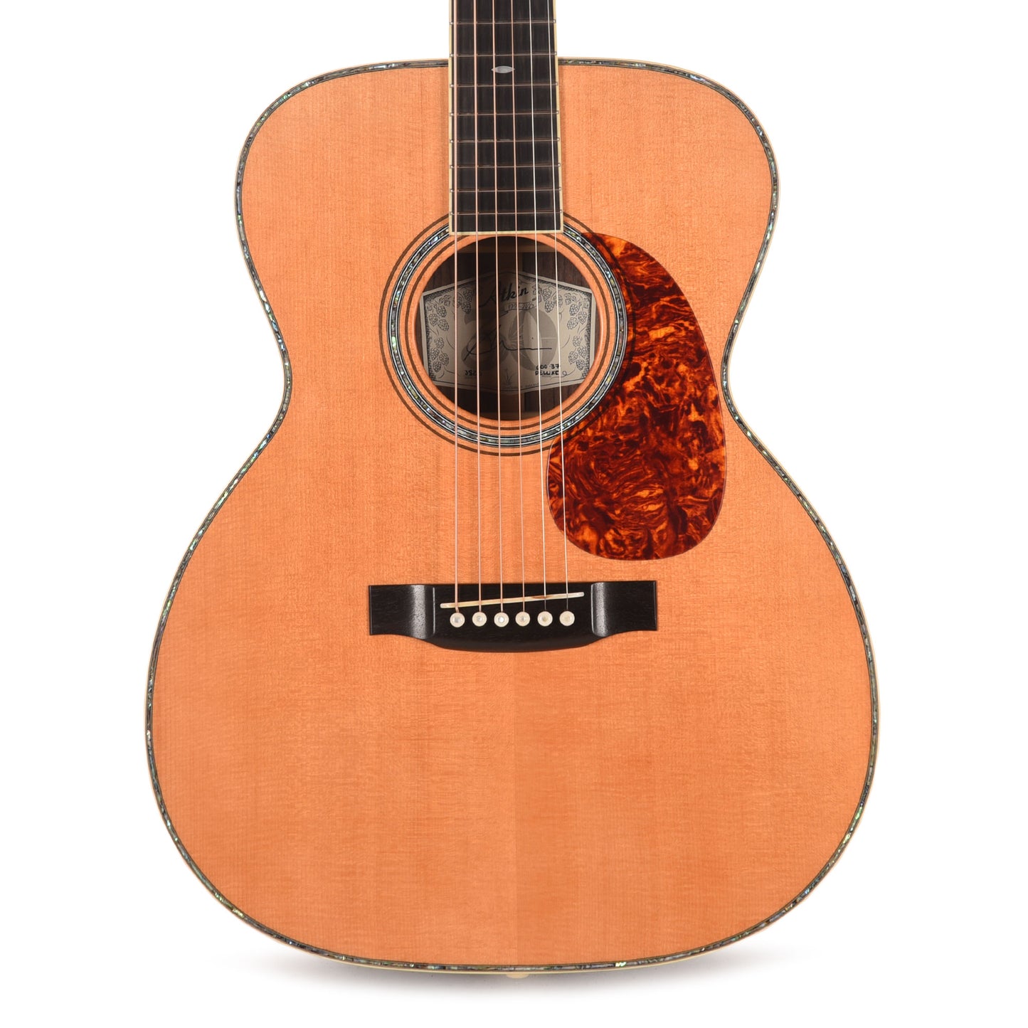 Atkin 00037 Deluxe Baked Sitka/Rosewood Aged Natural Acoustic Guitars / OM and Auditorium