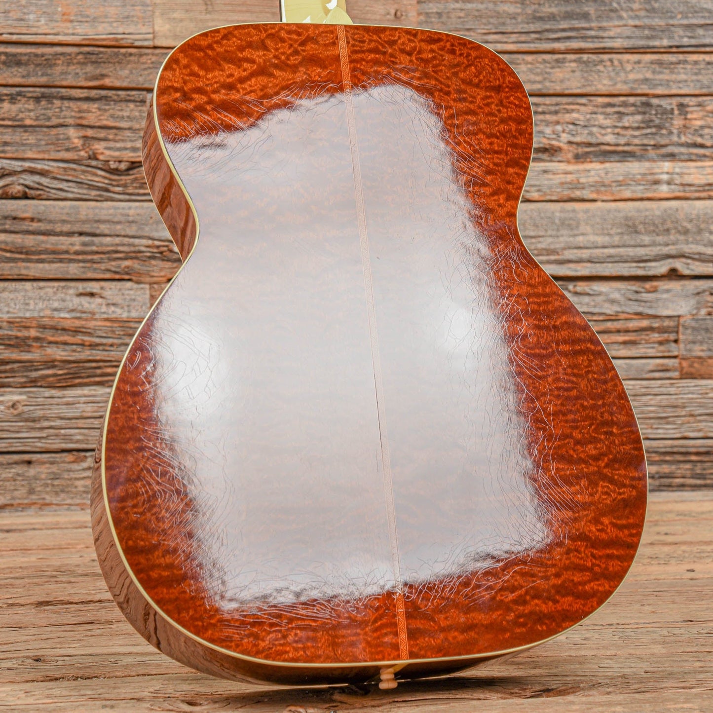 Atkin 00037 Flamingo Hand Painted by Ian Ward Acoustic Guitars / OM and Auditorium