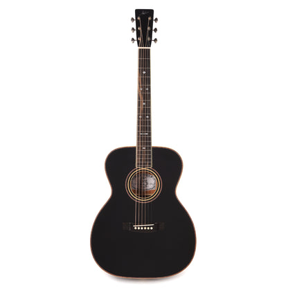 Atkin 00037 Mahogany All Black w/Glitter Binding Acoustic Guitars / OM and Auditorium