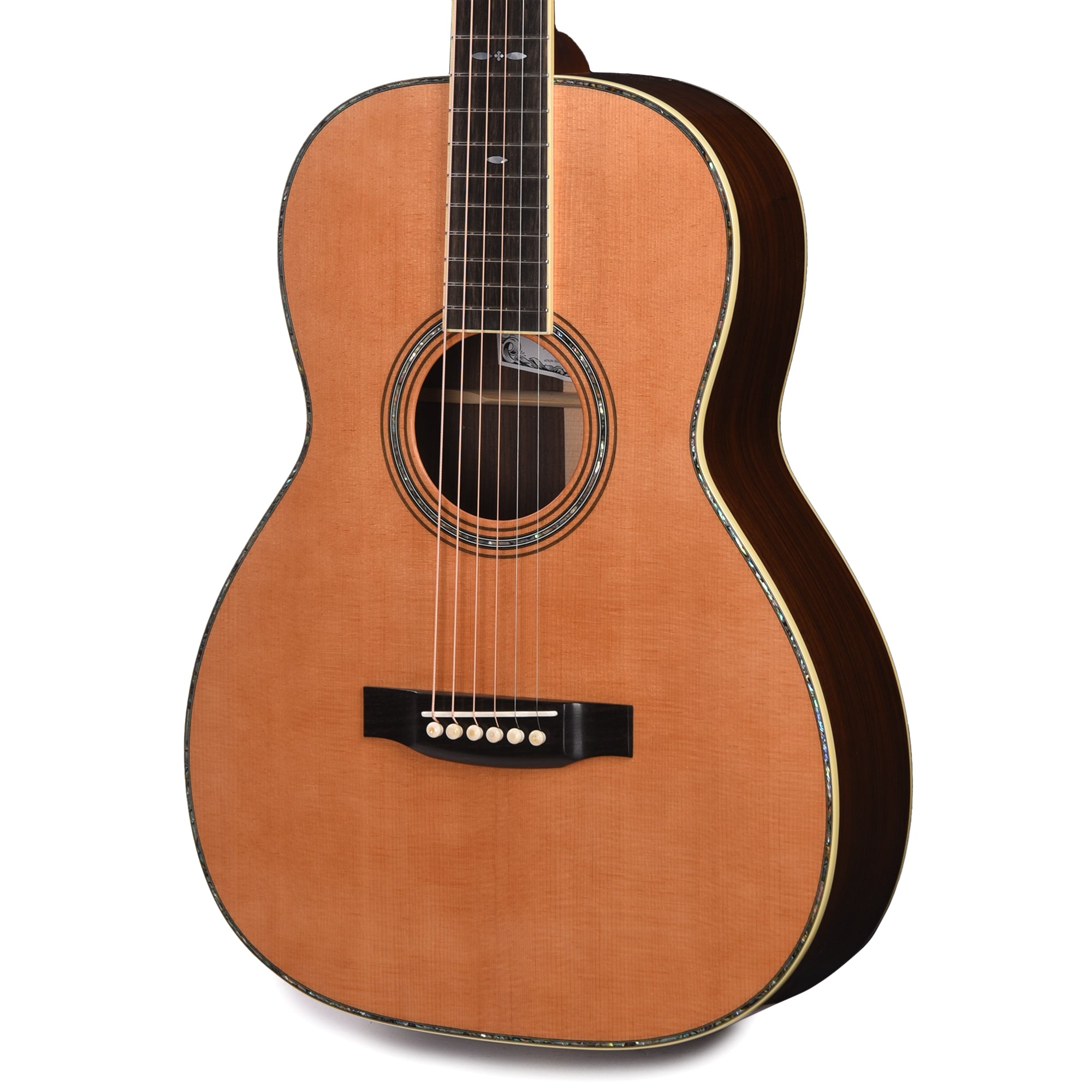 Atkin 0037S Deluxe Baked Sitka/Rosewood Aged Natural Acoustic Guitars / OM and Auditorium