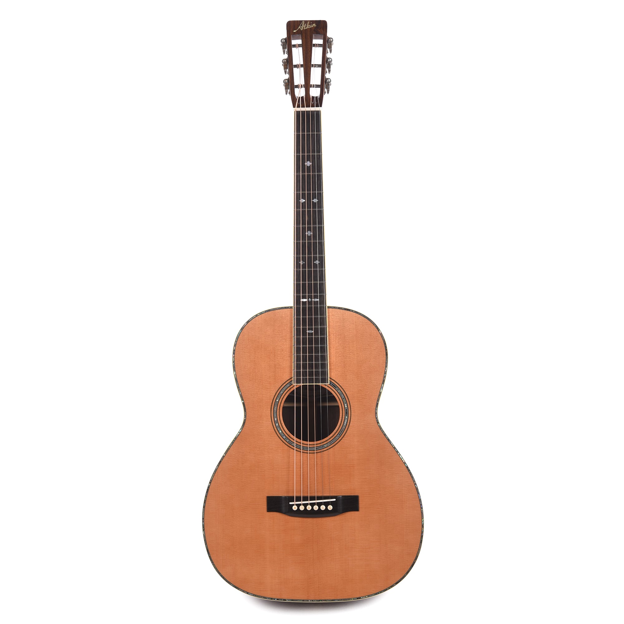 Atkin 0037S Deluxe Baked Sitka/Rosewood Aged Natural Acoustic Guitars / OM and Auditorium