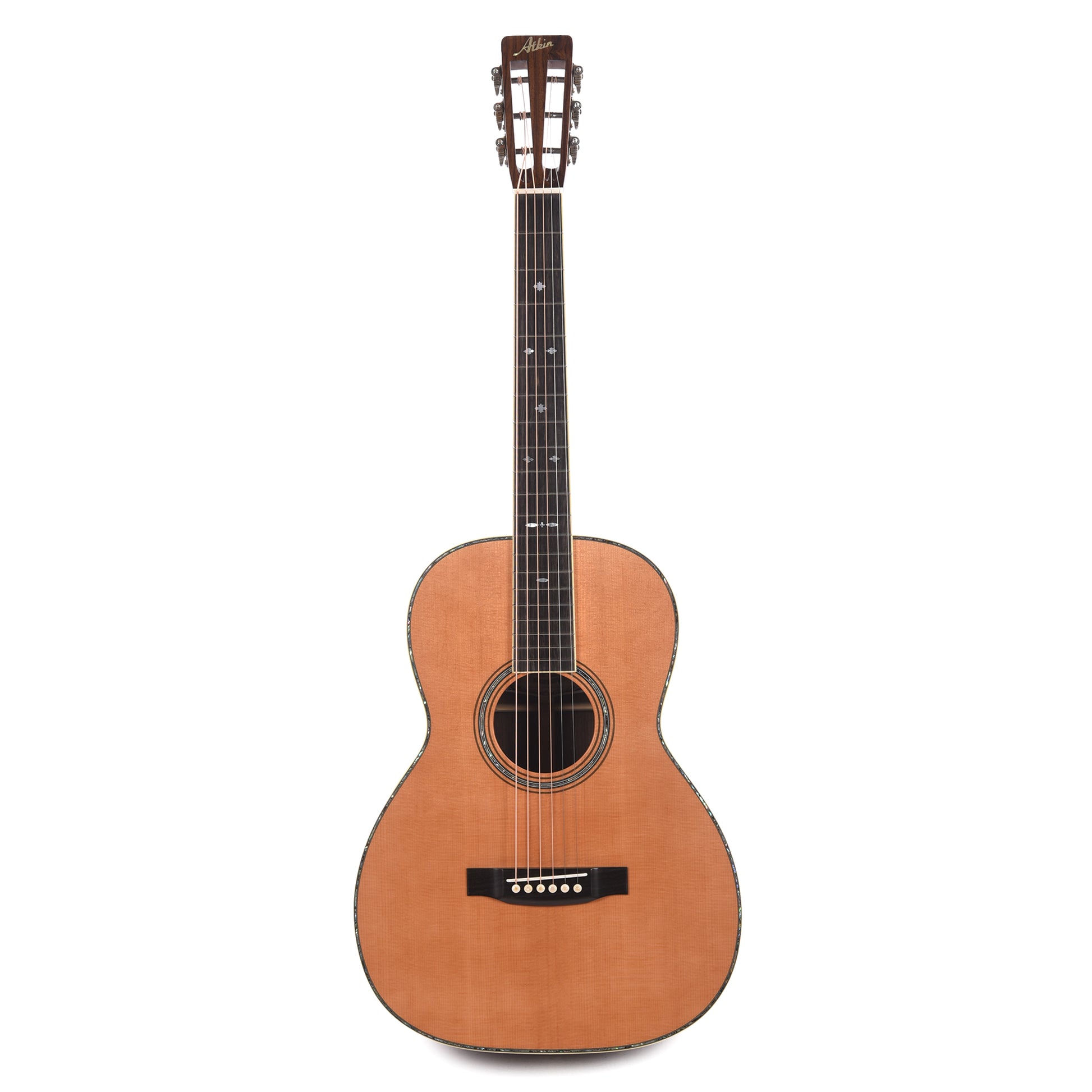 Atkin 0037S Deluxe Baked Sitka/Rosewood Aged Natural Acoustic Guitars / OM and Auditorium