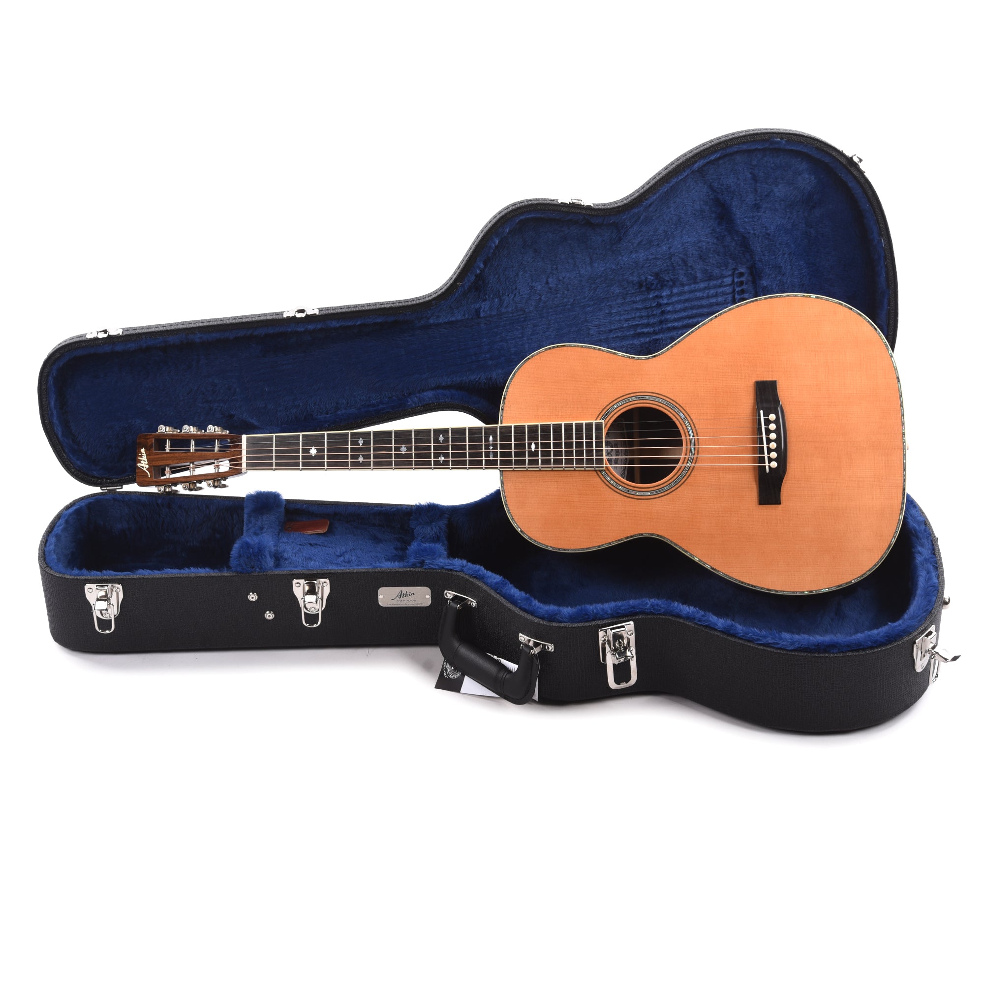 Atkin 0037S Deluxe Baked Sitka/Rosewood Aged Natural Acoustic Guitars / OM and Auditorium