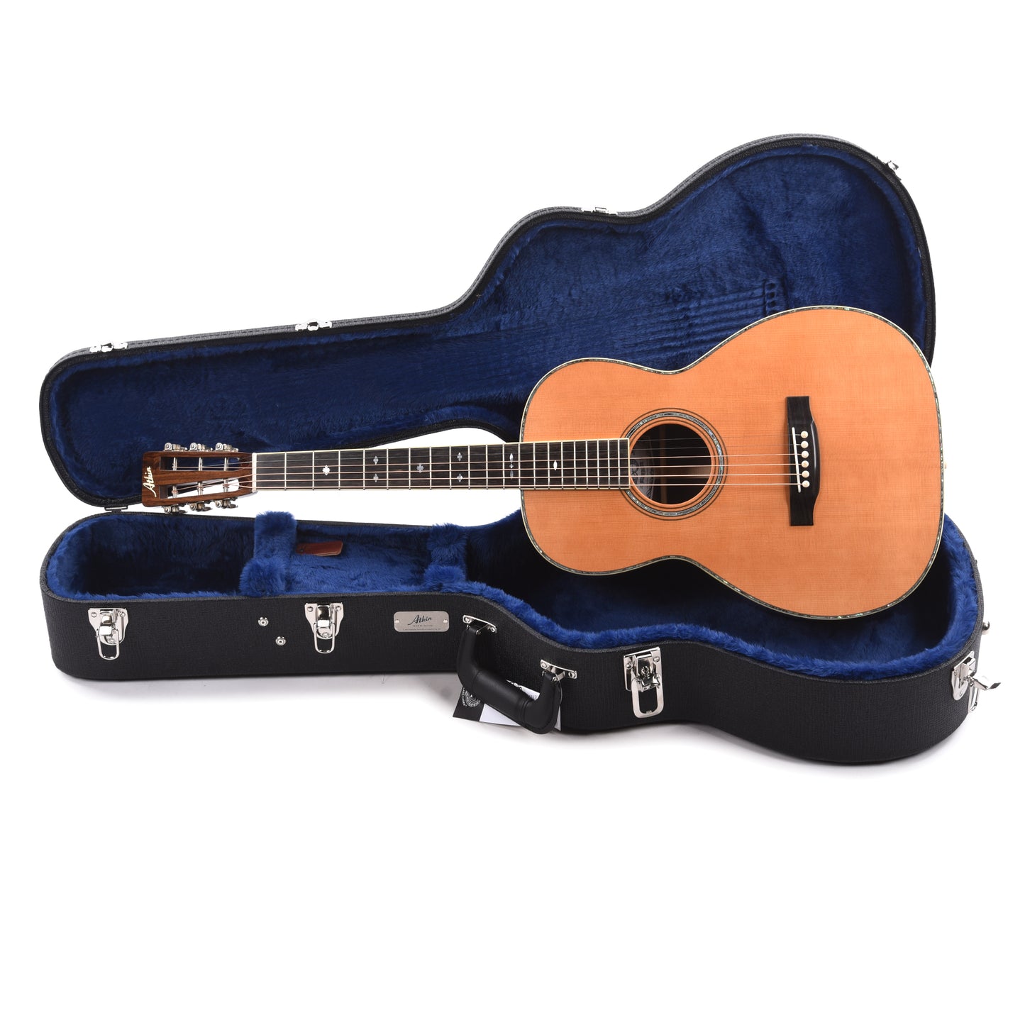 Atkin 0037S Deluxe Baked Sitka/Rosewood Aged Natural Acoustic Guitars / OM and Auditorium