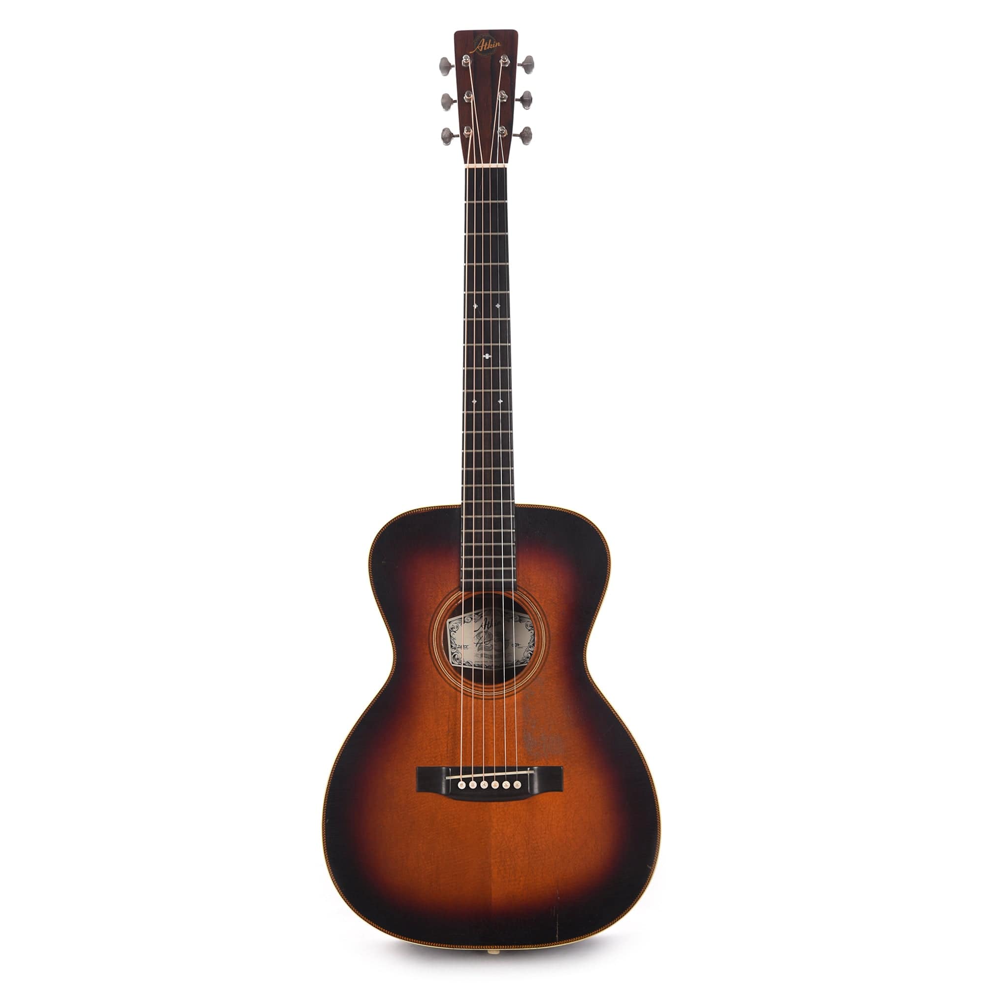 Atkin 037 Baked Sitka/Rosewood Heavy Aged Sunburst Acoustic Guitars / OM and Auditorium