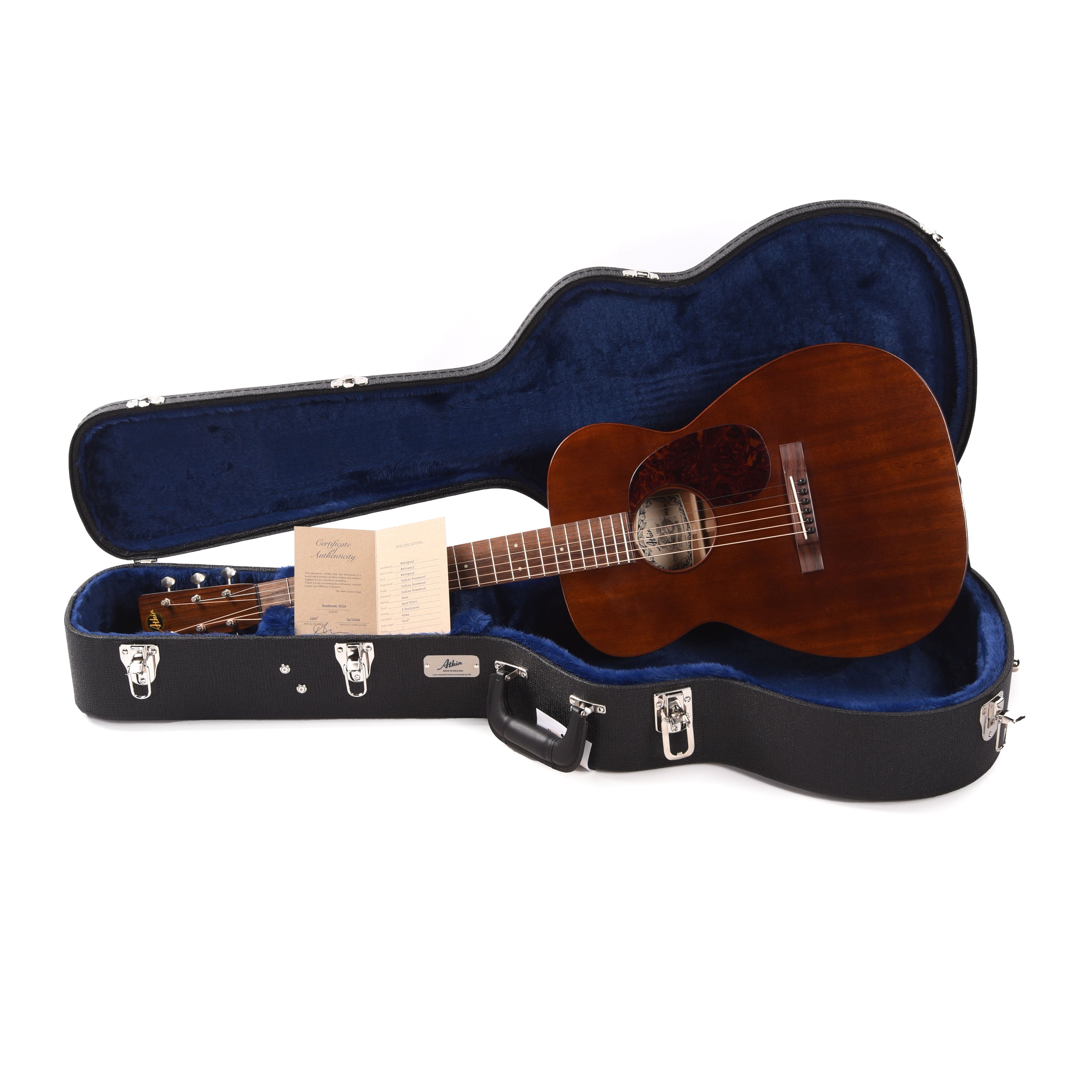 Atkin Dust Bowl 00 Mahogany Natural Acoustic Guitars / OM and Auditorium