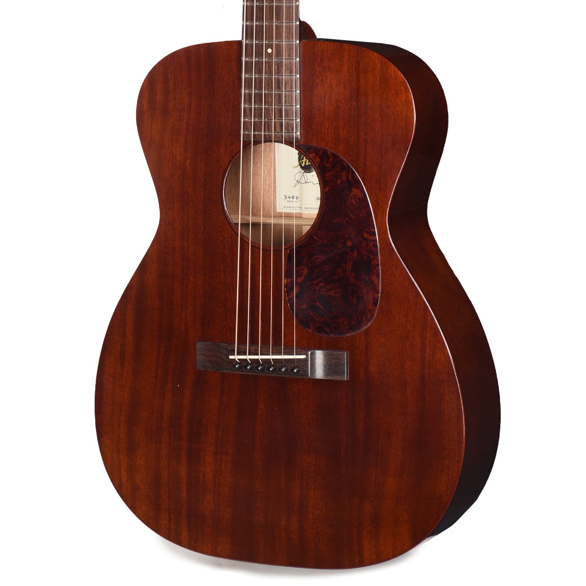 Atkin Dust Bowl 00 Mahogany Natural (Serial #3487) Acoustic Guitars / OM and Auditorium