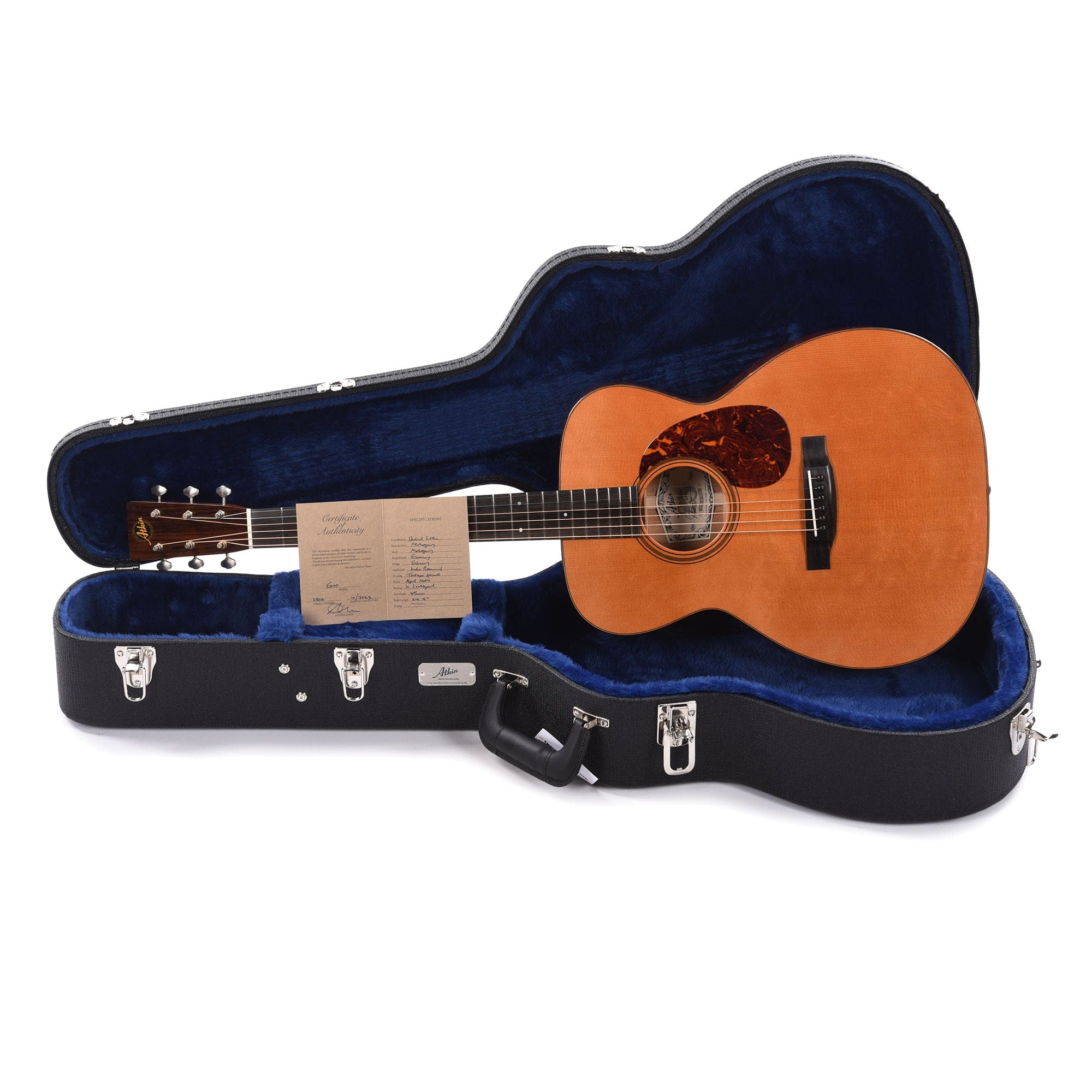 Atkin Essential 000 Baked Sitka/Mahogany Aged Natural Acoustic Guitars / OM and Auditorium