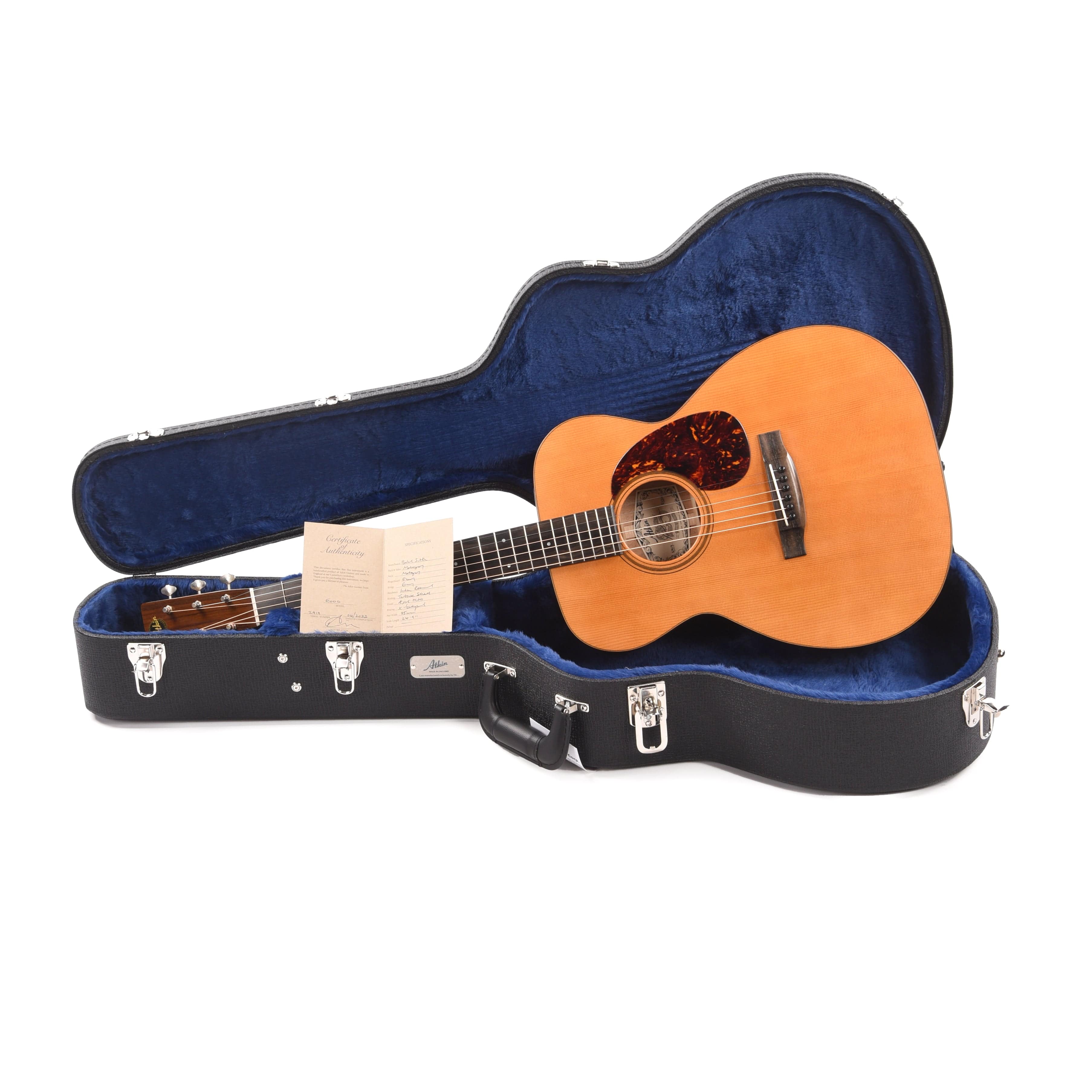 Atkin Essential 000 Baked Sitka/Mahogany Aged Natural Acoustic Guitars / OM and Auditorium