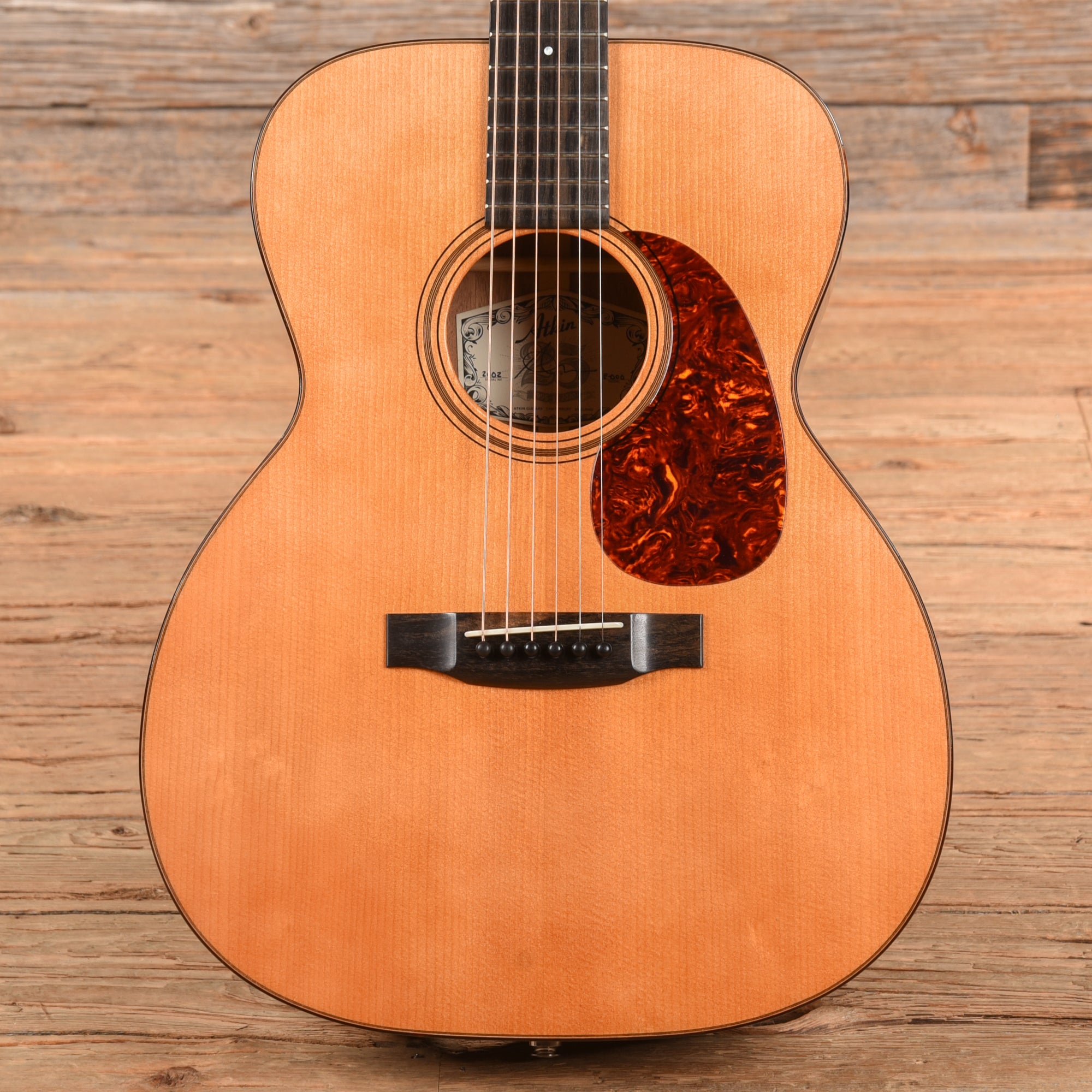 Atkin Essential 000 Baked Sitka/Mahogany Aged Natural w/K&K Pure Mini Acoustic Guitars / OM and Auditorium