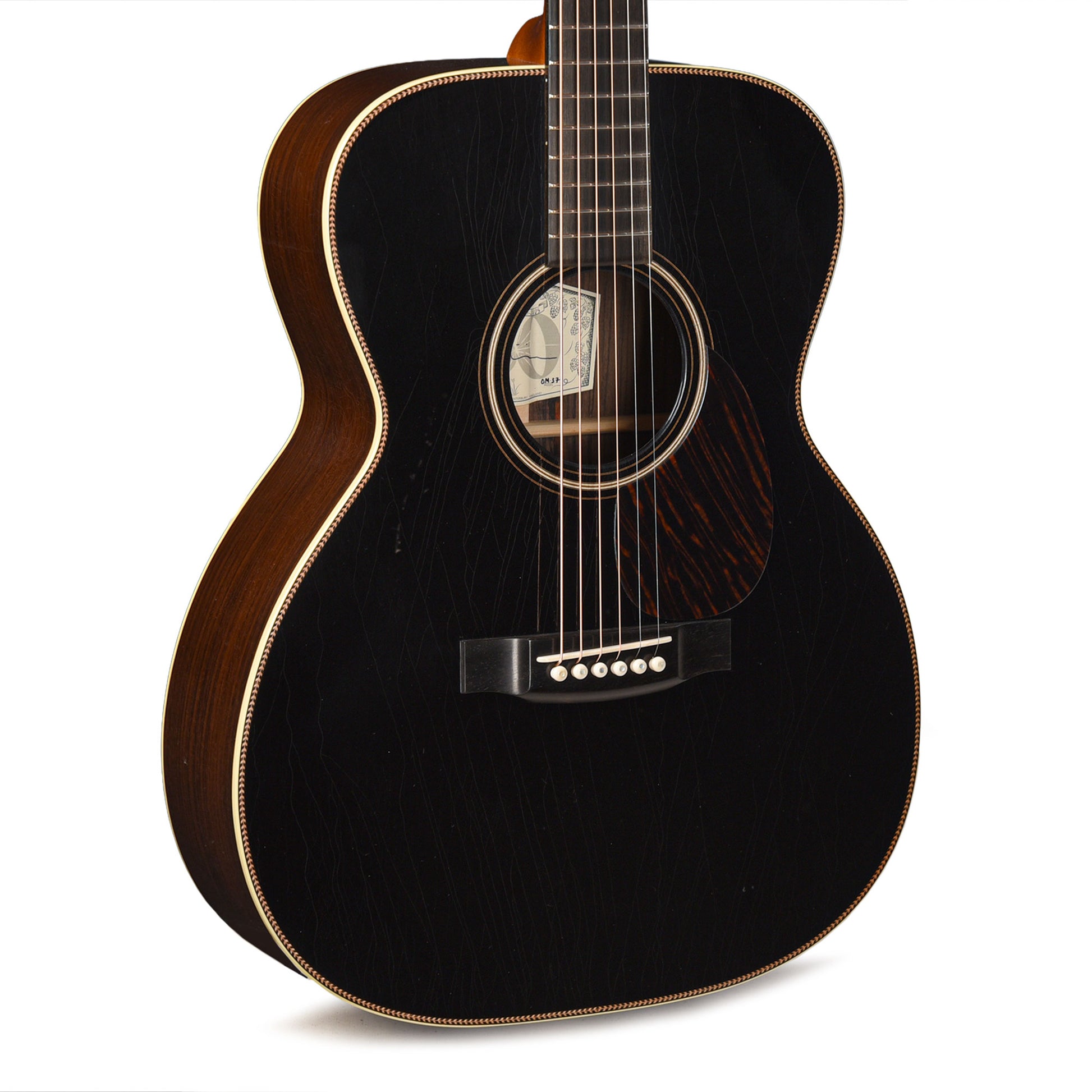 Atkin OM37 Baked Sitka/Rosewood Aged Blacktop Acoustic Guitars / OM and Auditorium