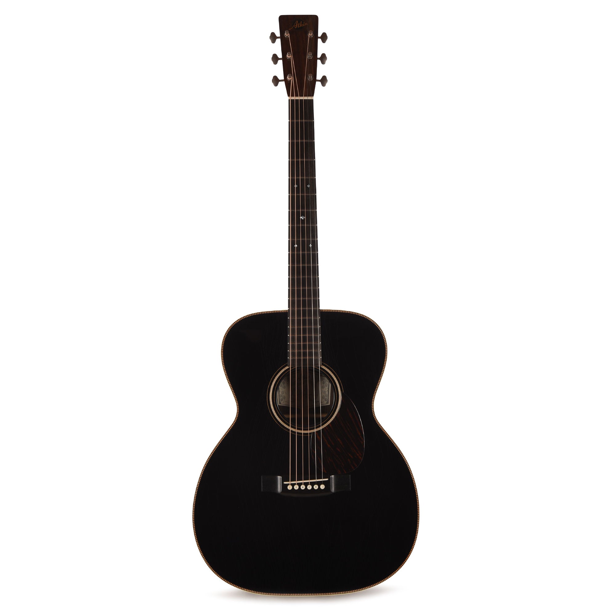 Atkin OM37 Baked Sitka/Rosewood Aged Blacktop Acoustic Guitars / OM and Auditorium