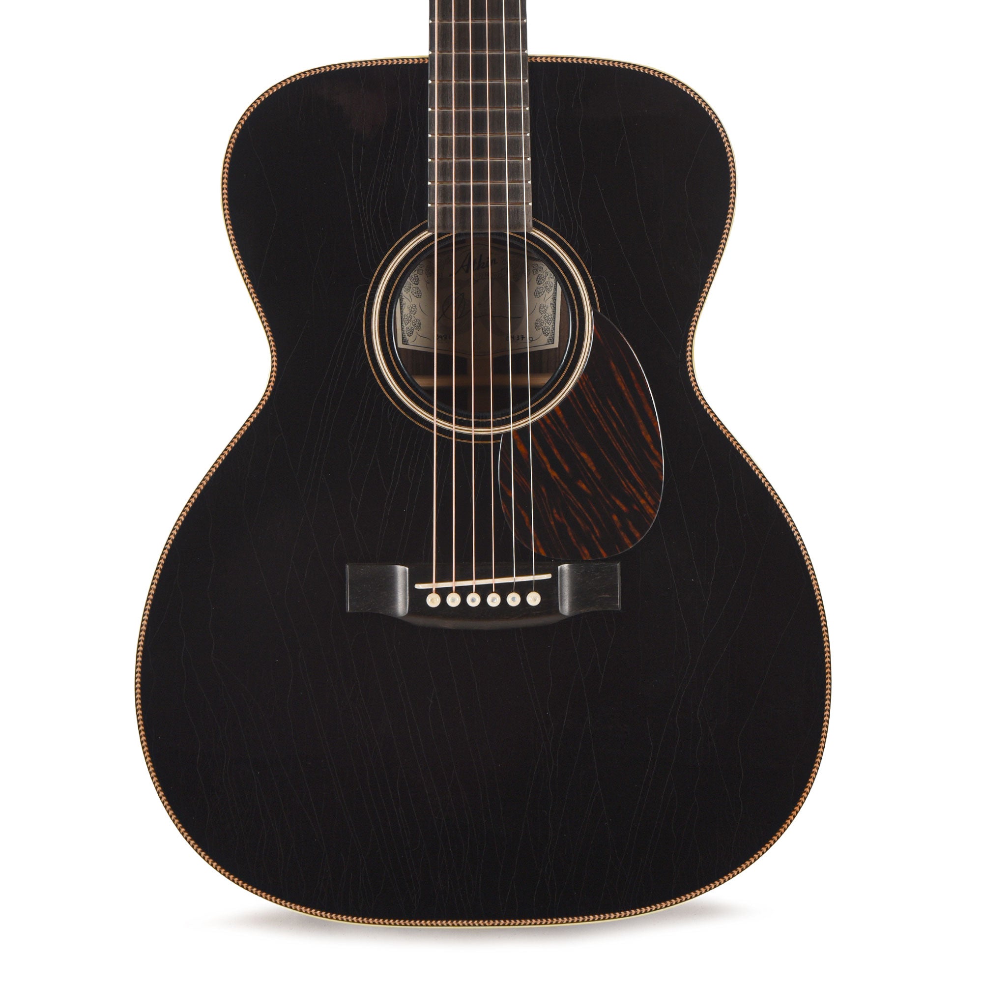 Atkin OM37 Baked Sitka/Rosewood Aged Blacktop Acoustic Guitars / OM and Auditorium