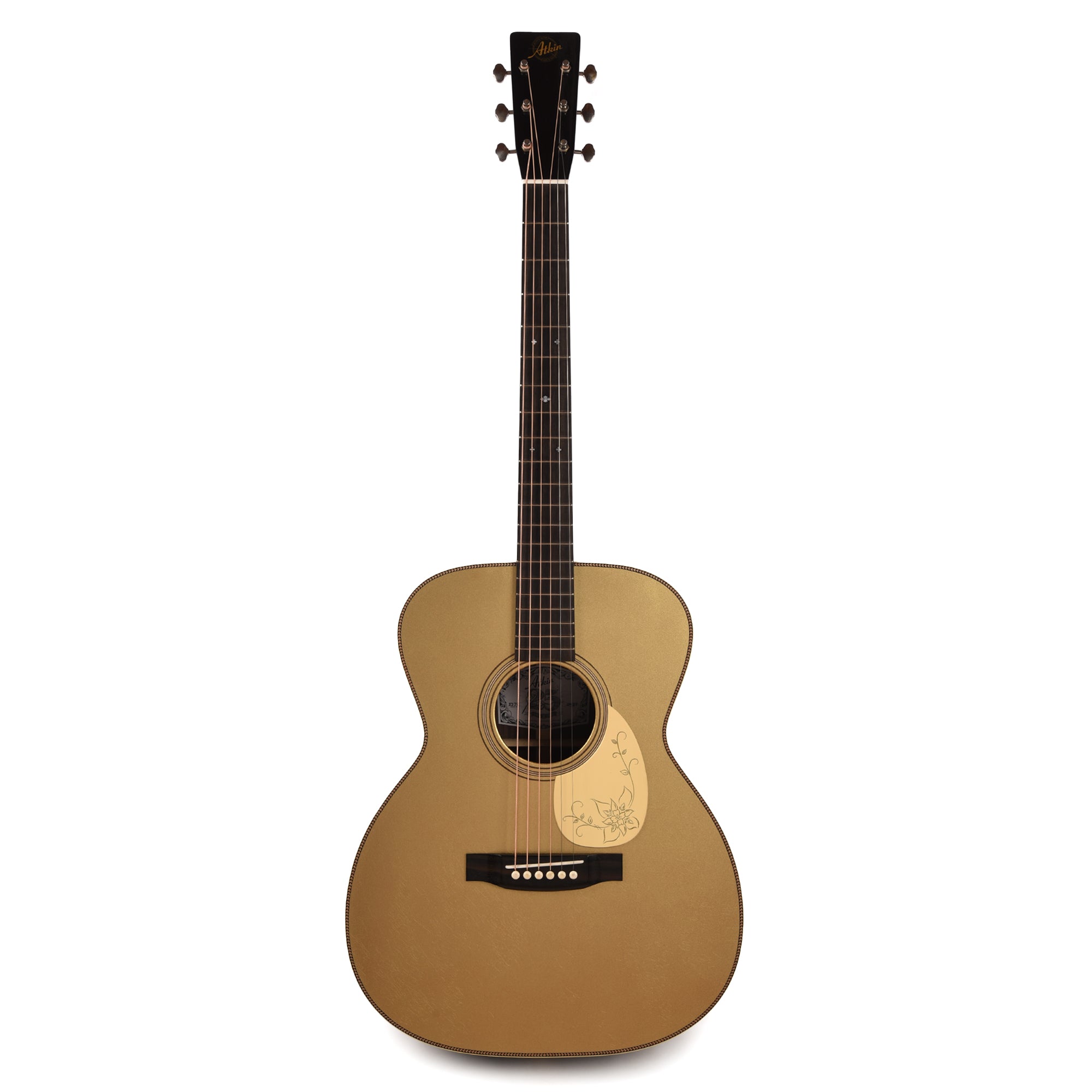 Atkin OM37 Baked Sitka/Rosewood Aged Candy Gold Top w/Custom Pickguard Acoustic Guitars / OM and Auditorium