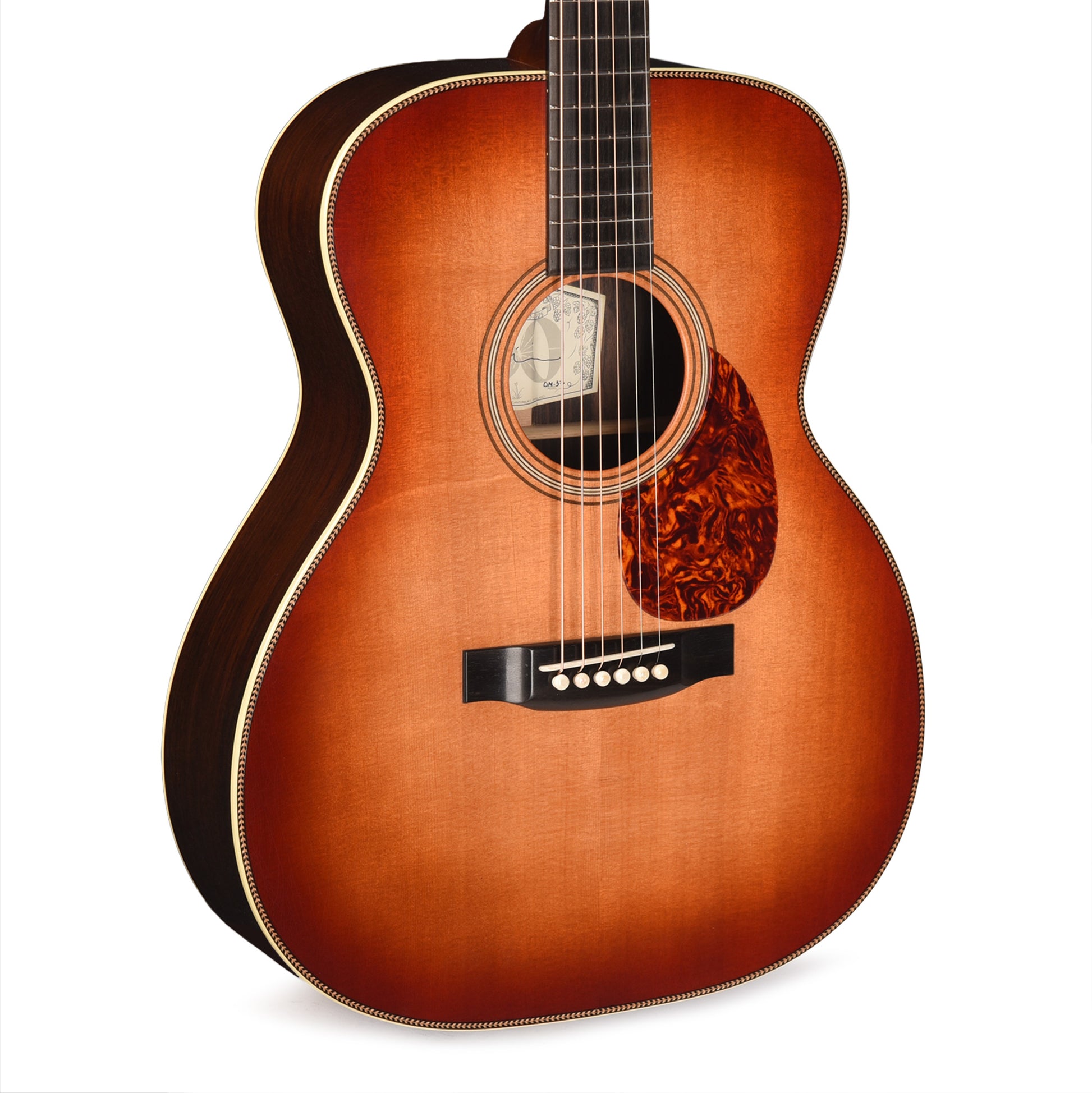 Atkin OM37 Baked Sitka/Rosewood Aged Cherry Burst Acoustic Guitars / OM and Auditorium