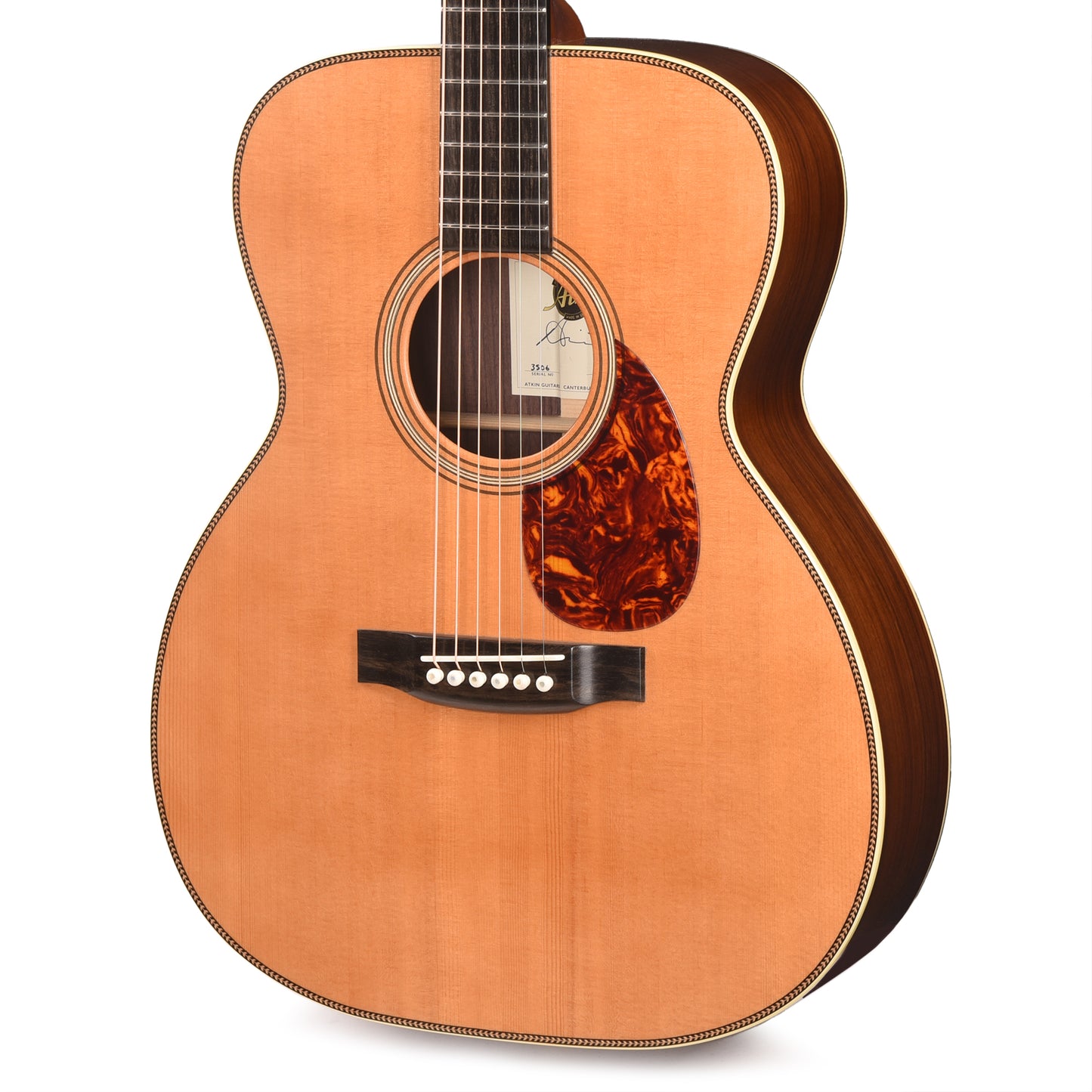 Atkin OM37 Baked Sitka/Rosewood Aged Natural Acoustic Guitars / OM and Auditorium