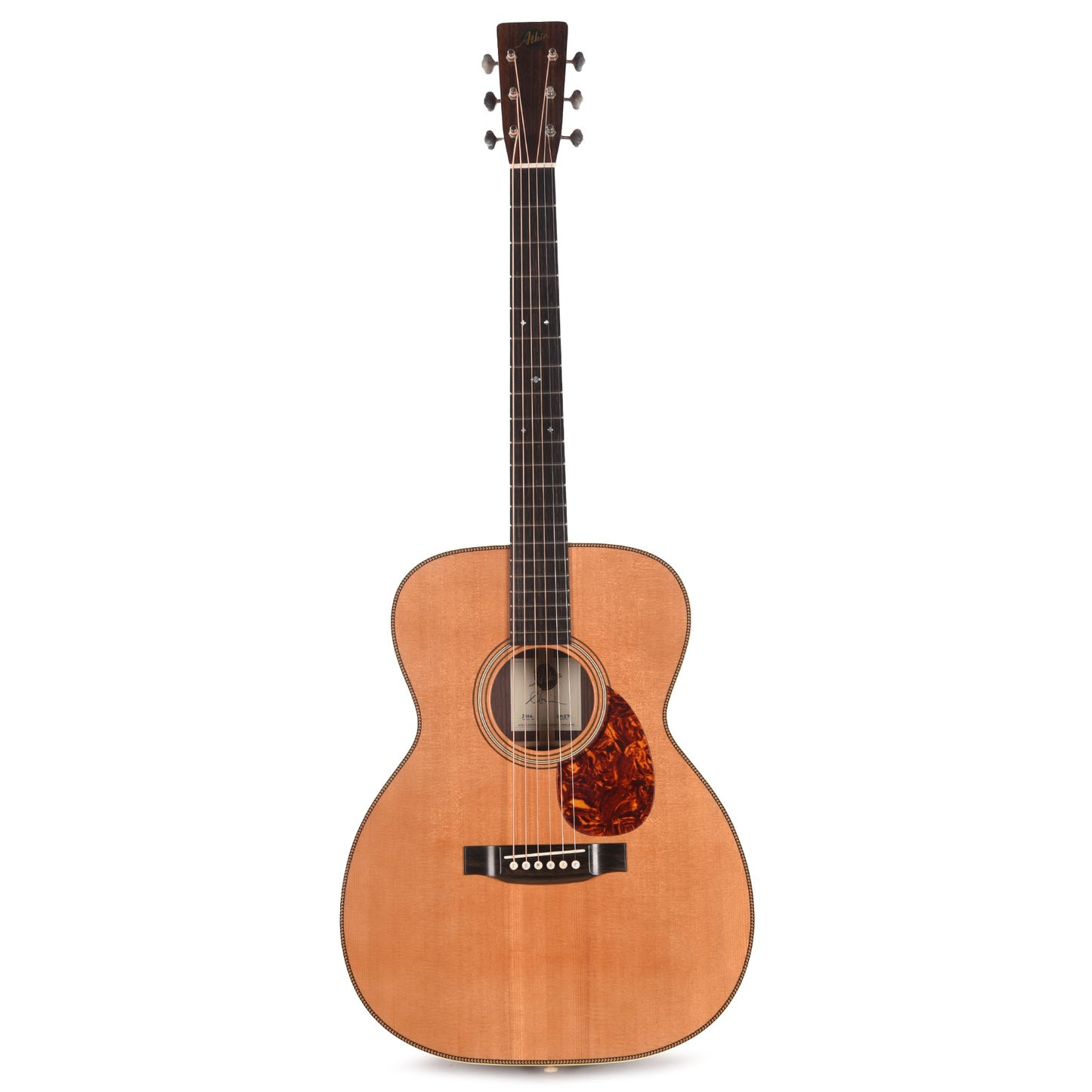 Atkin OM37 Baked Sitka/Rosewood Aged Natural Acoustic Guitars / OM and Auditorium