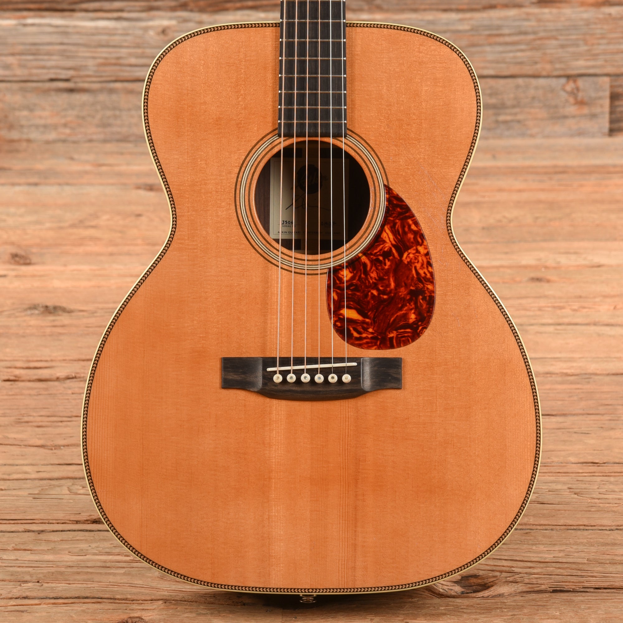 Atkin OM37 Baked Sitka/Rosewood Aged Natural Acoustic Guitars / OM and Auditorium
