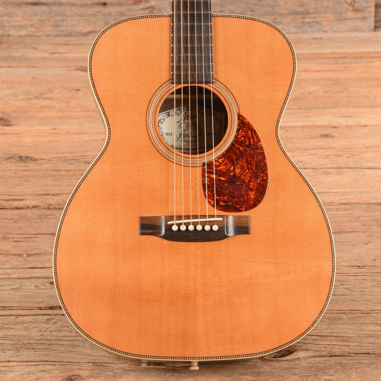 Atkin OM37 Baked Sitka/Rosewood Aged Natural Acoustic Guitars / OM and Auditorium