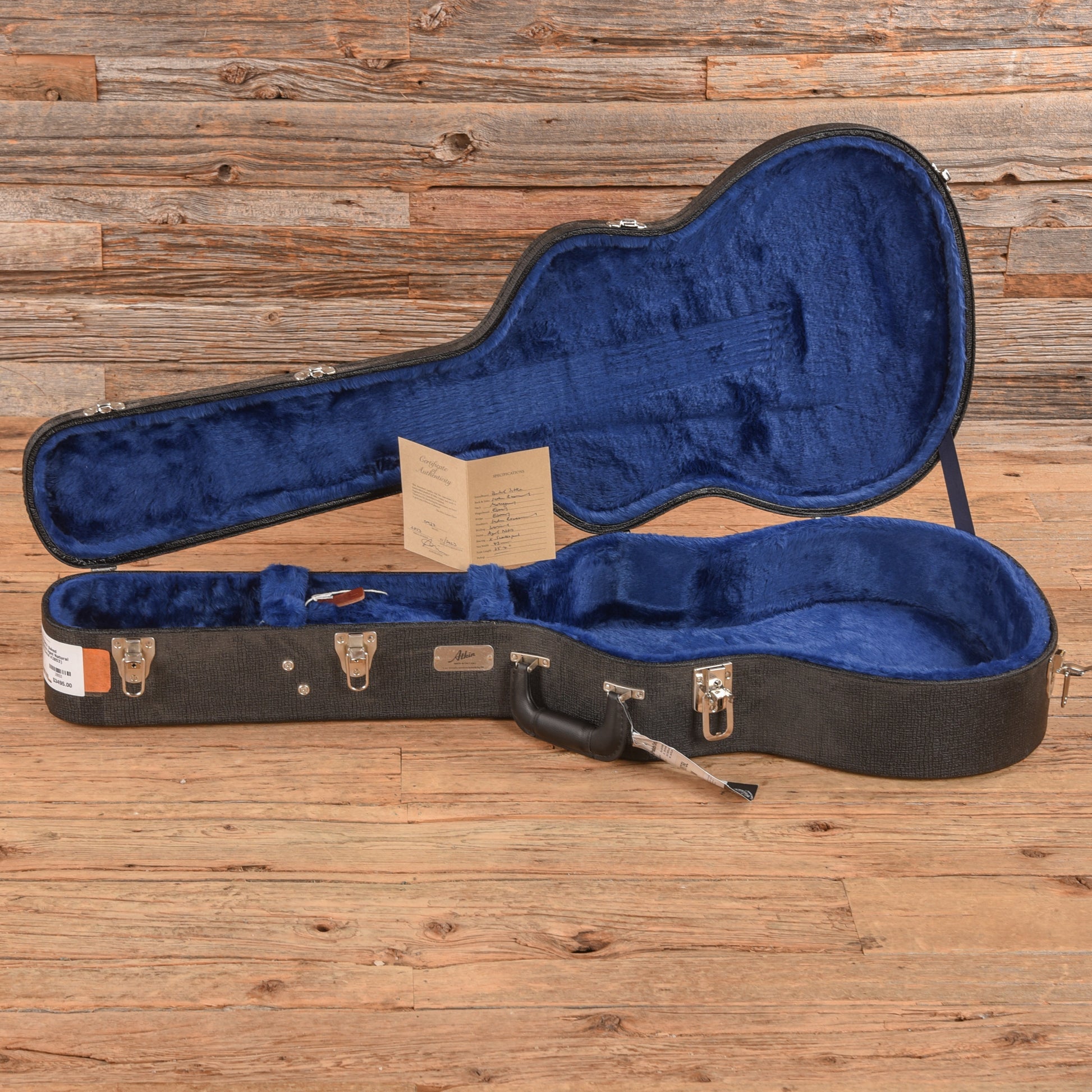 Atkin OM37 Baked Sitka/Rosewood Aged Natural Acoustic Guitars / OM and Auditorium