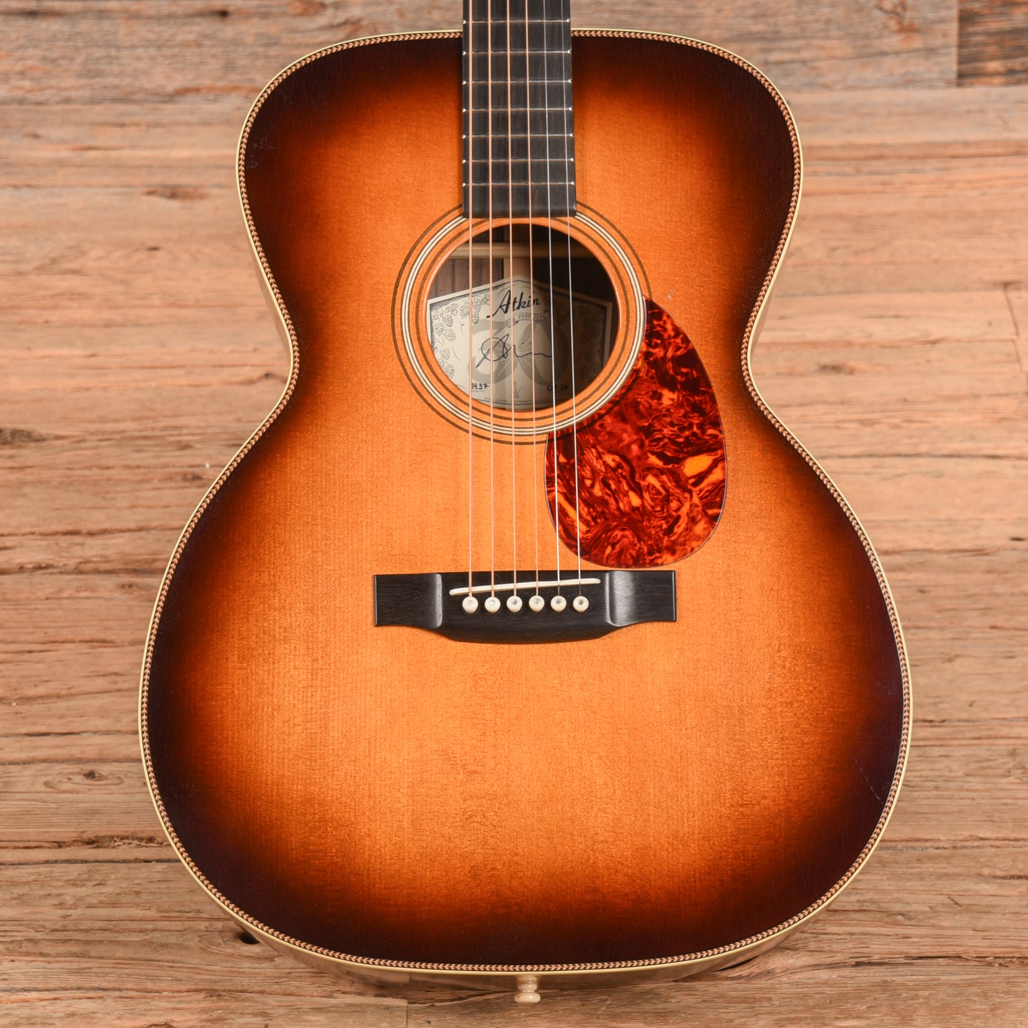 Atkin OM37 Baked Sitka/Rosewood Aged Sunburst 2025 Acoustic Guitars / OM and Auditorium